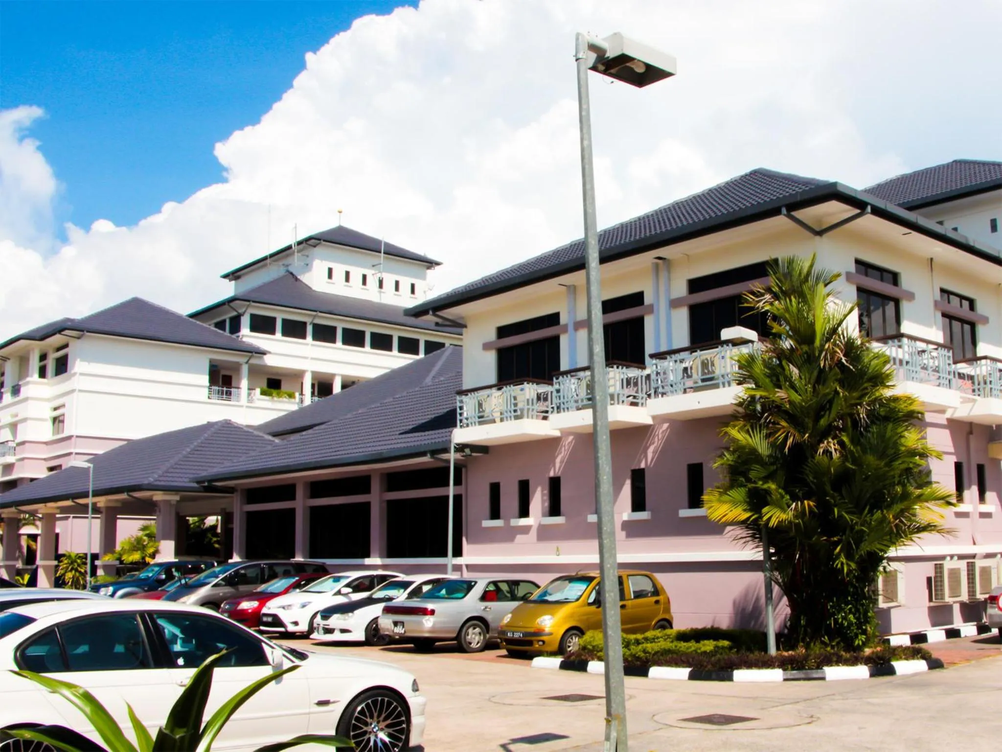 Facade/entrance in StarLodge