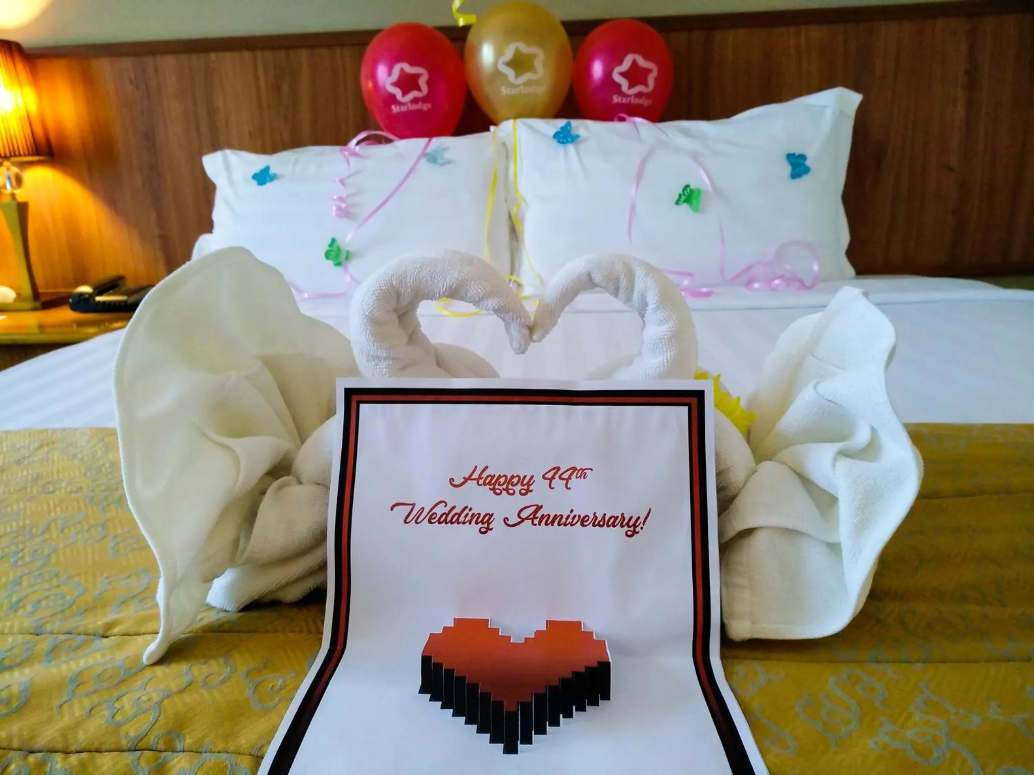 Decorative detail, Bed in StarLodge