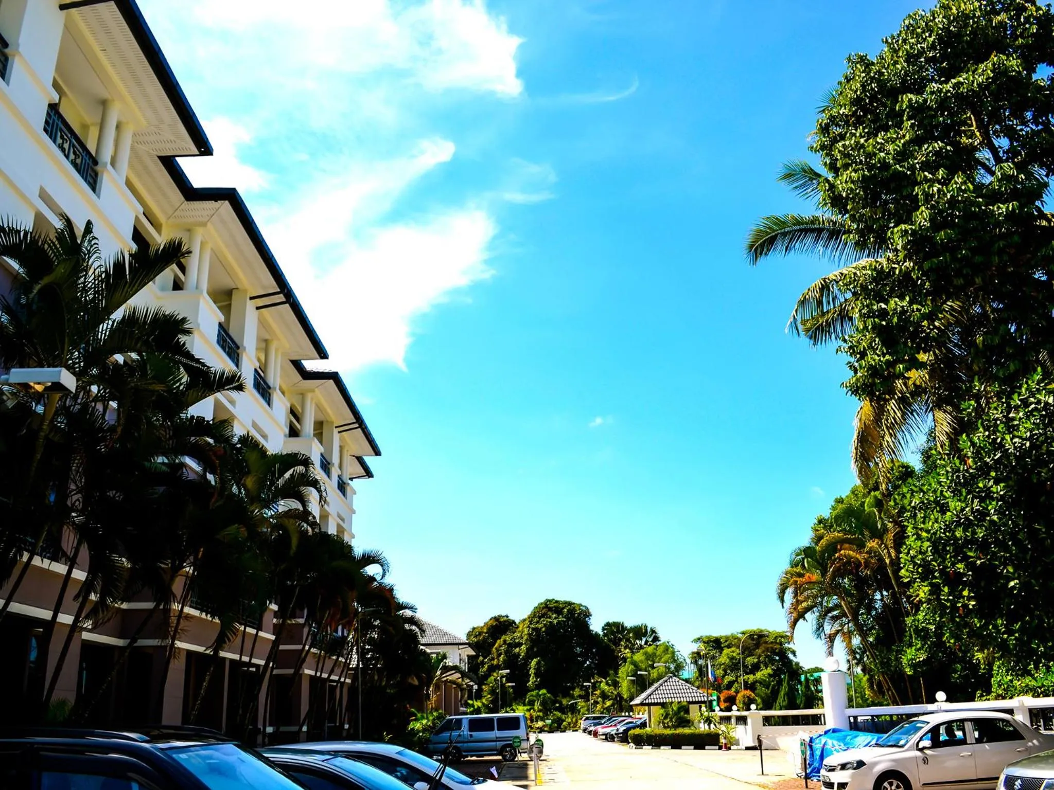 Facade/entrance in StarLodge