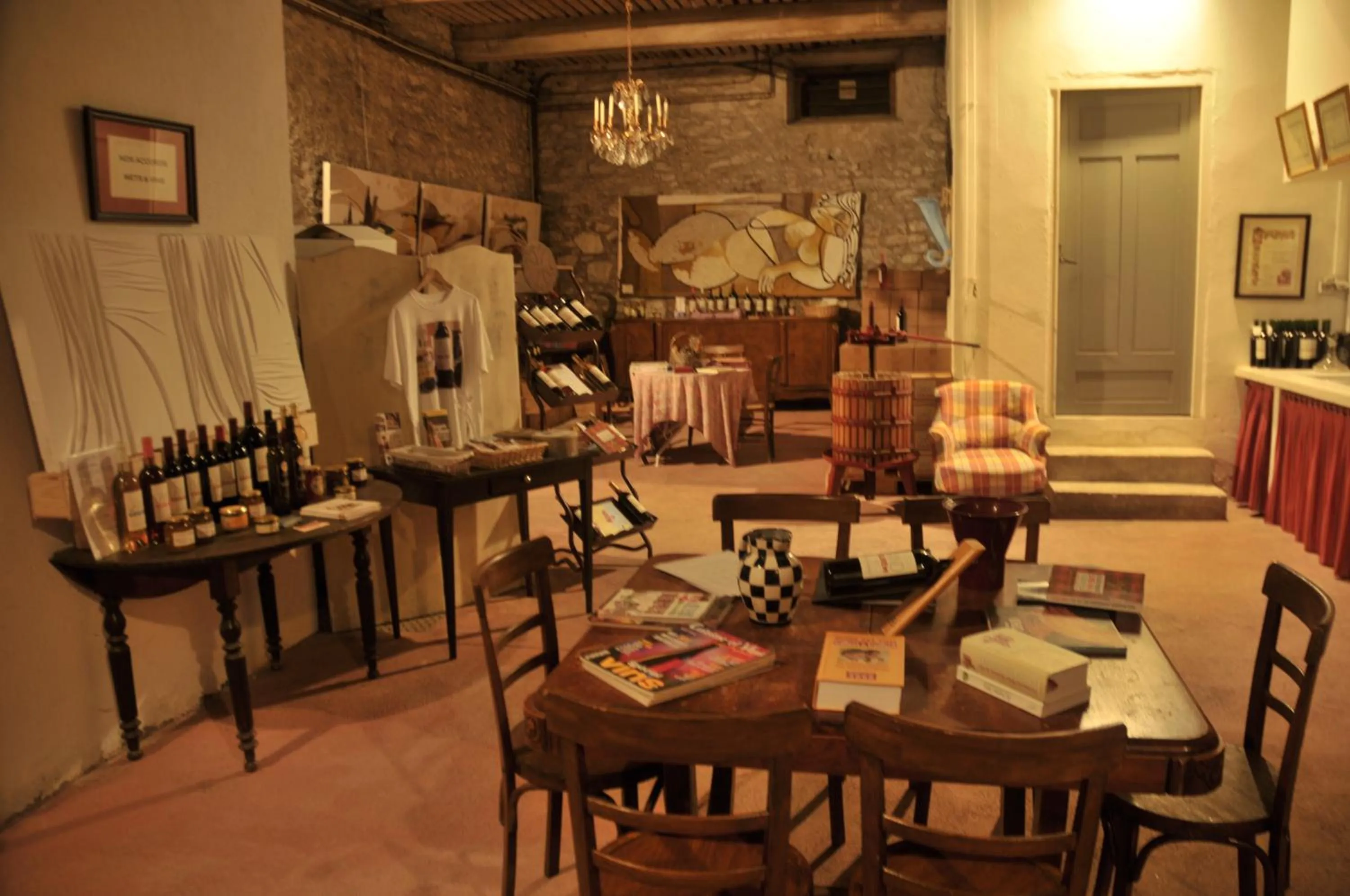 Food and drinks in Domaine Grand Guilhem