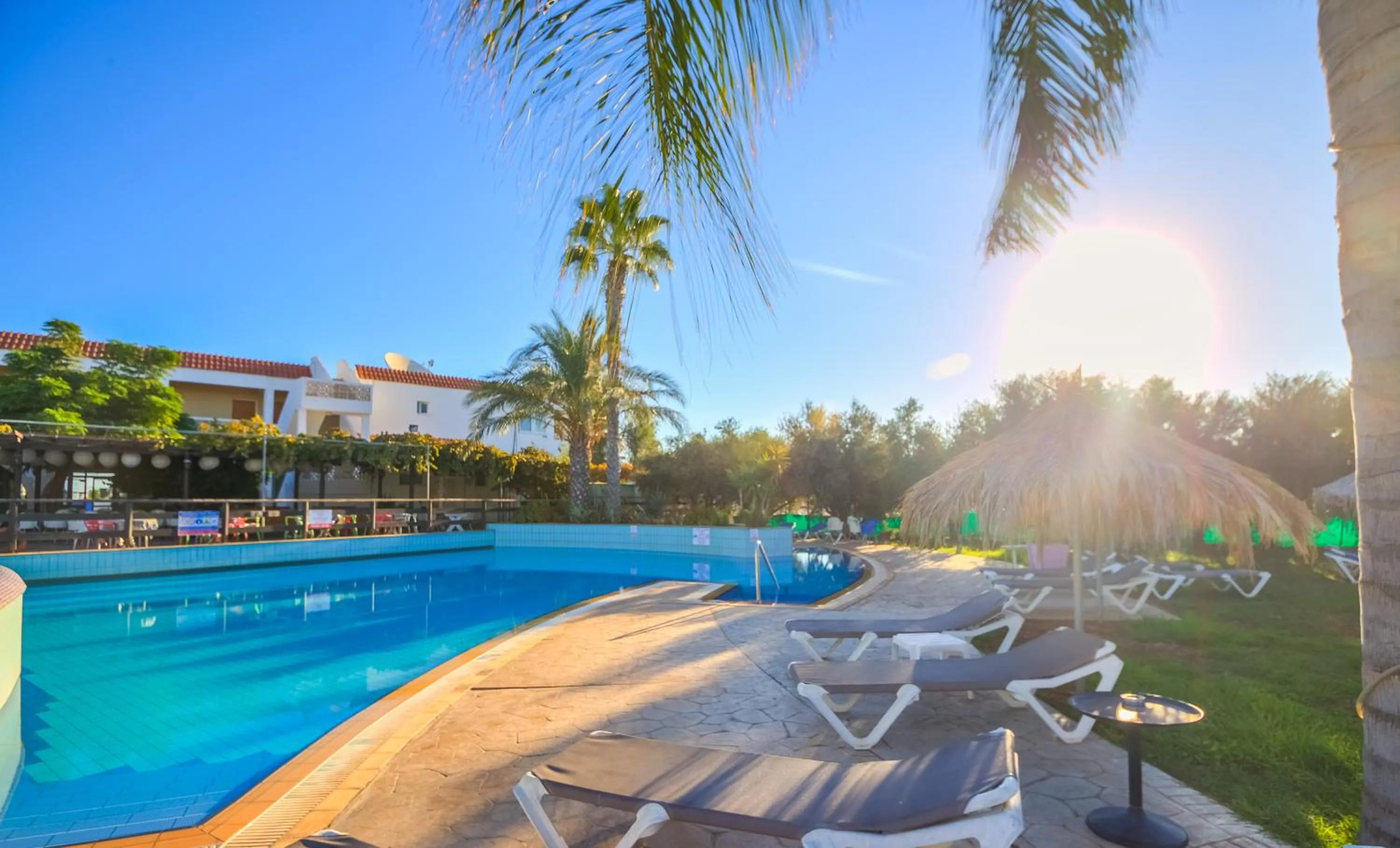 Swimming pool in Captain Karas Holidays Apartments