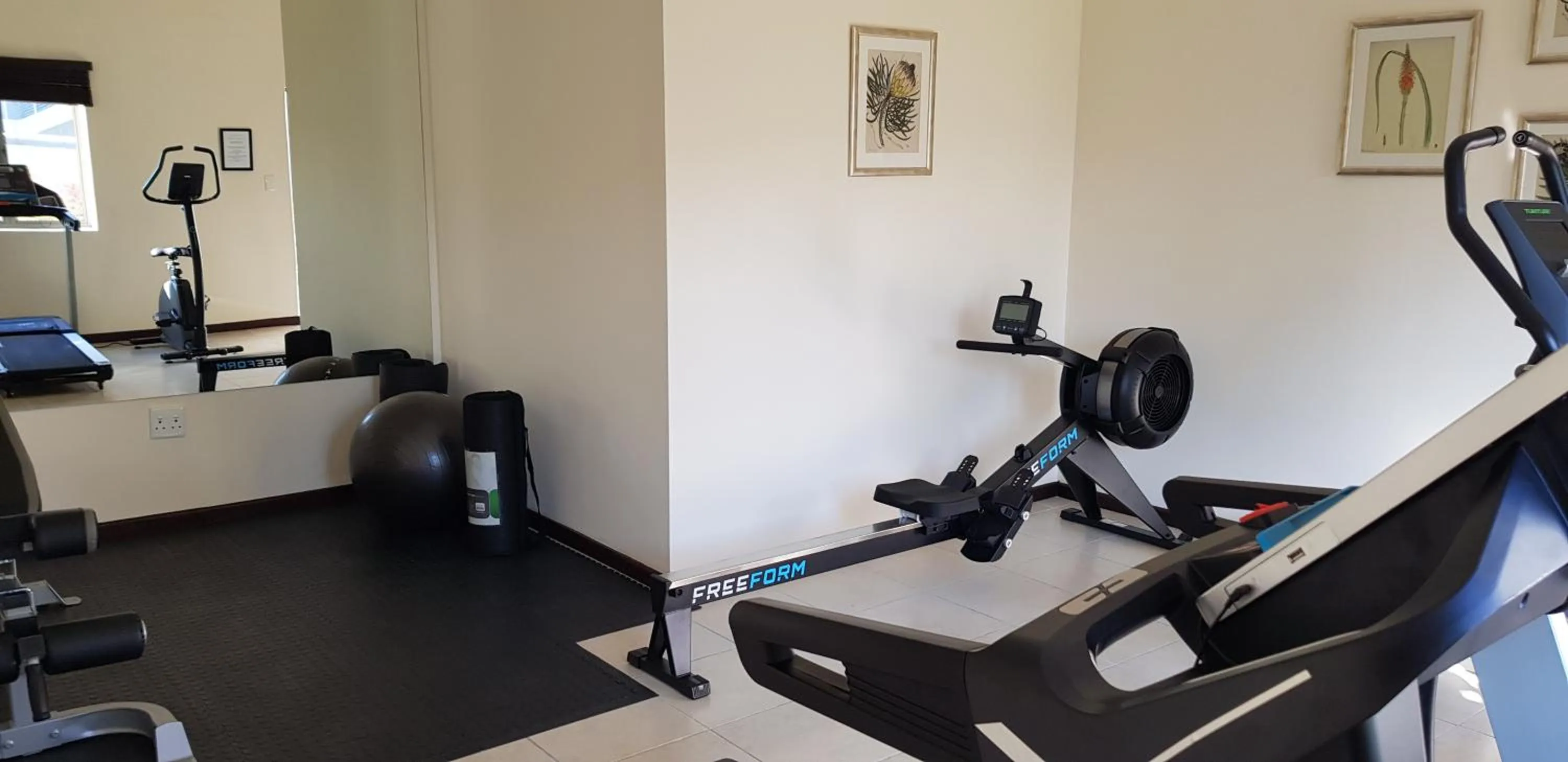 Fitness centre/facilities in The Syrene Boutique Hotel