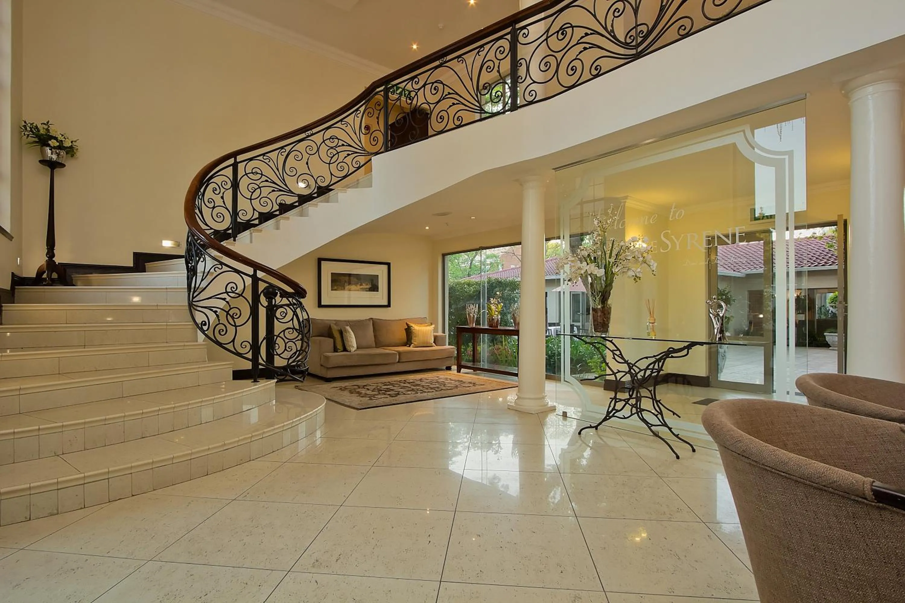 Decorative detail in The Syrene Boutique Hotel