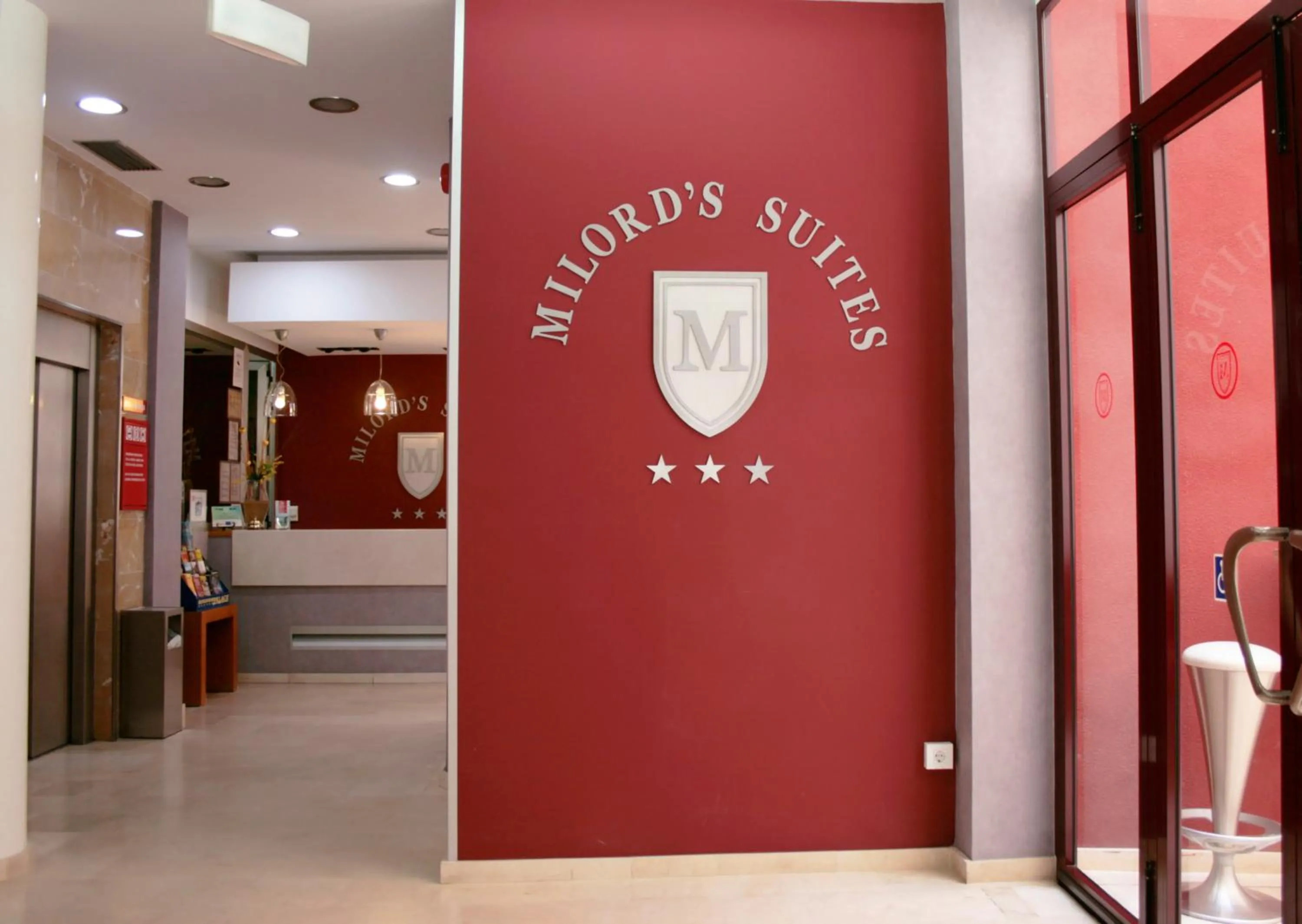 Lobby or reception in Aparthotel Milord's Suites