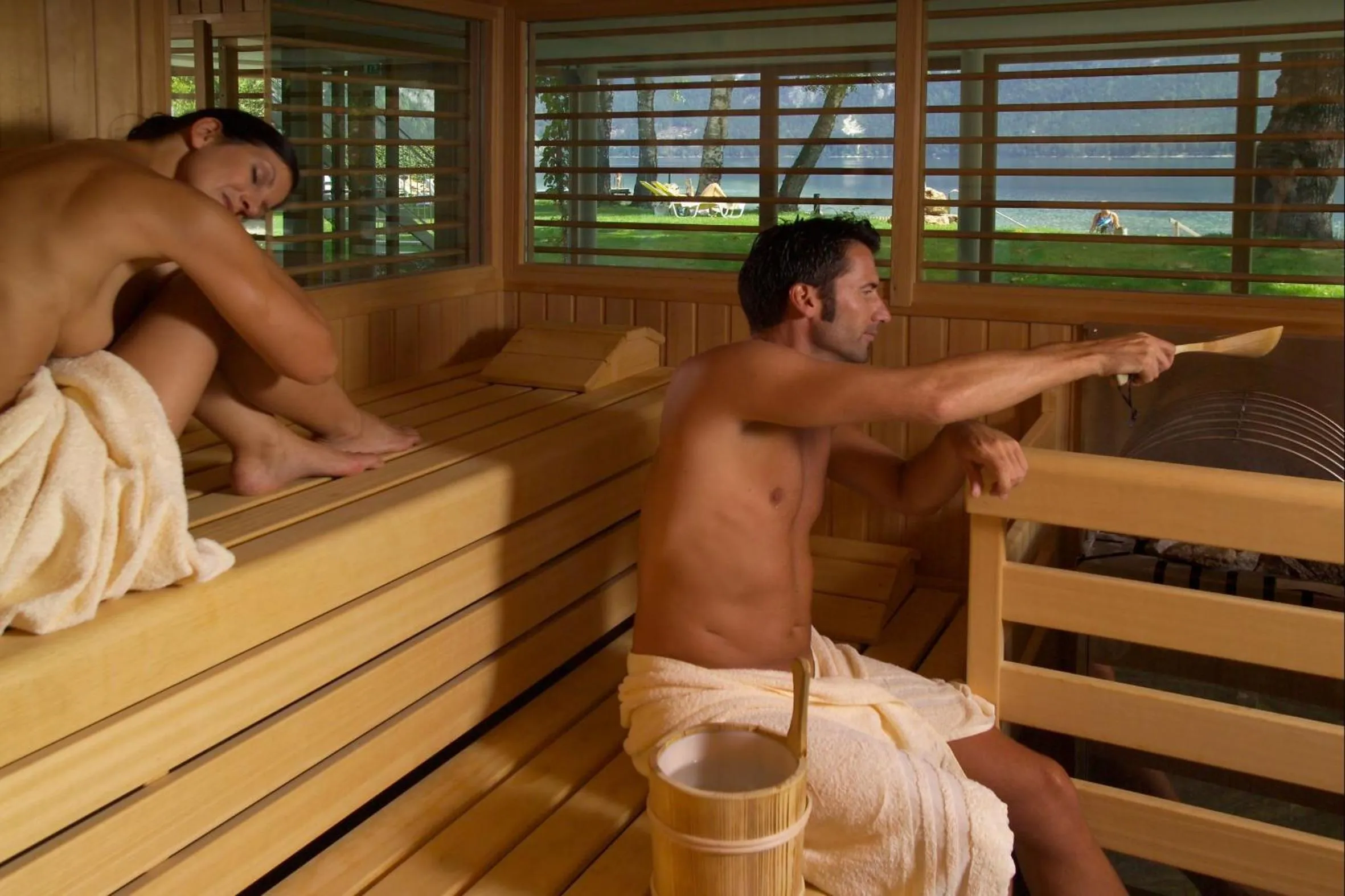 People in Seevilla Altaussee