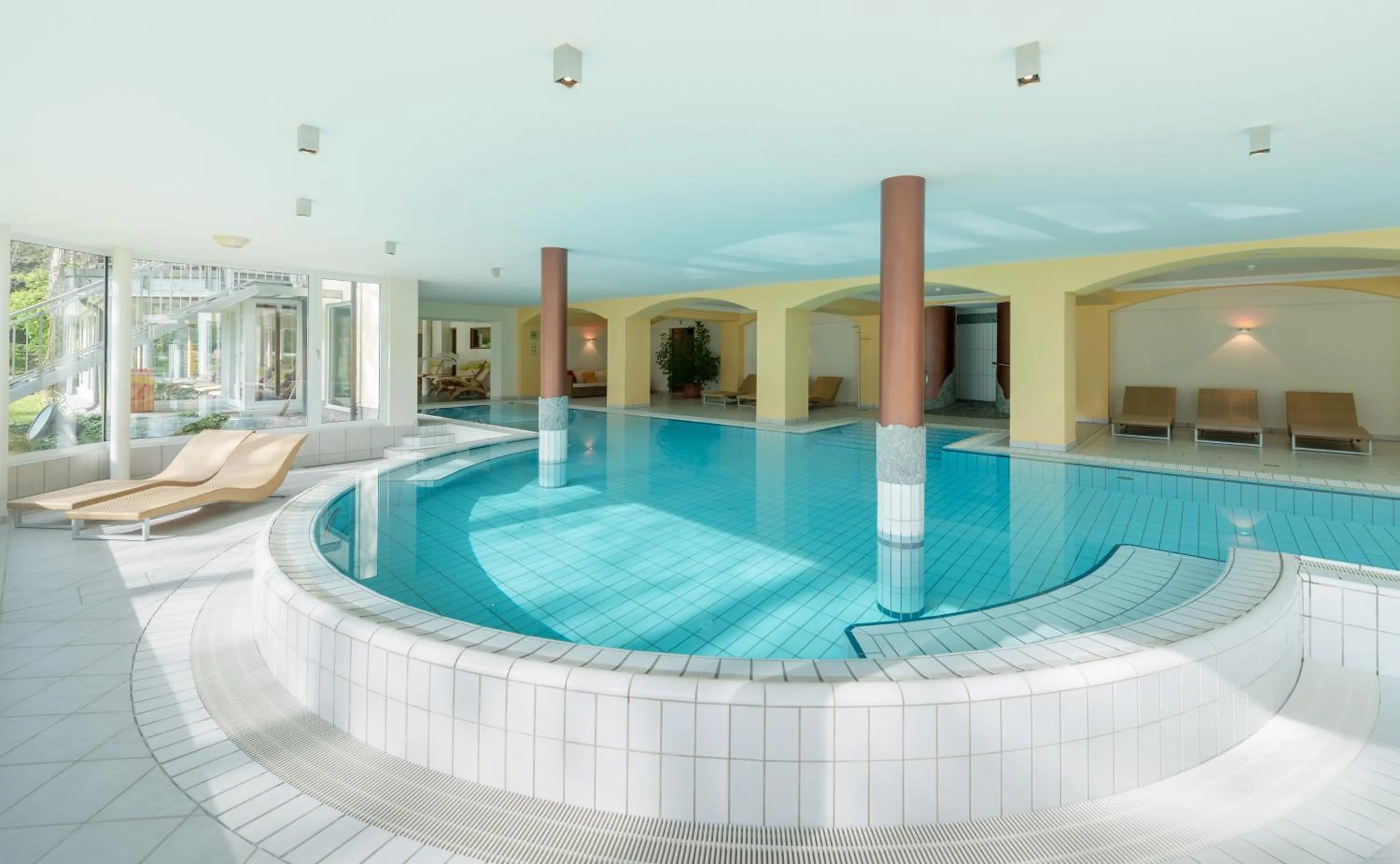 Swimming pool in Seevilla Altaussee