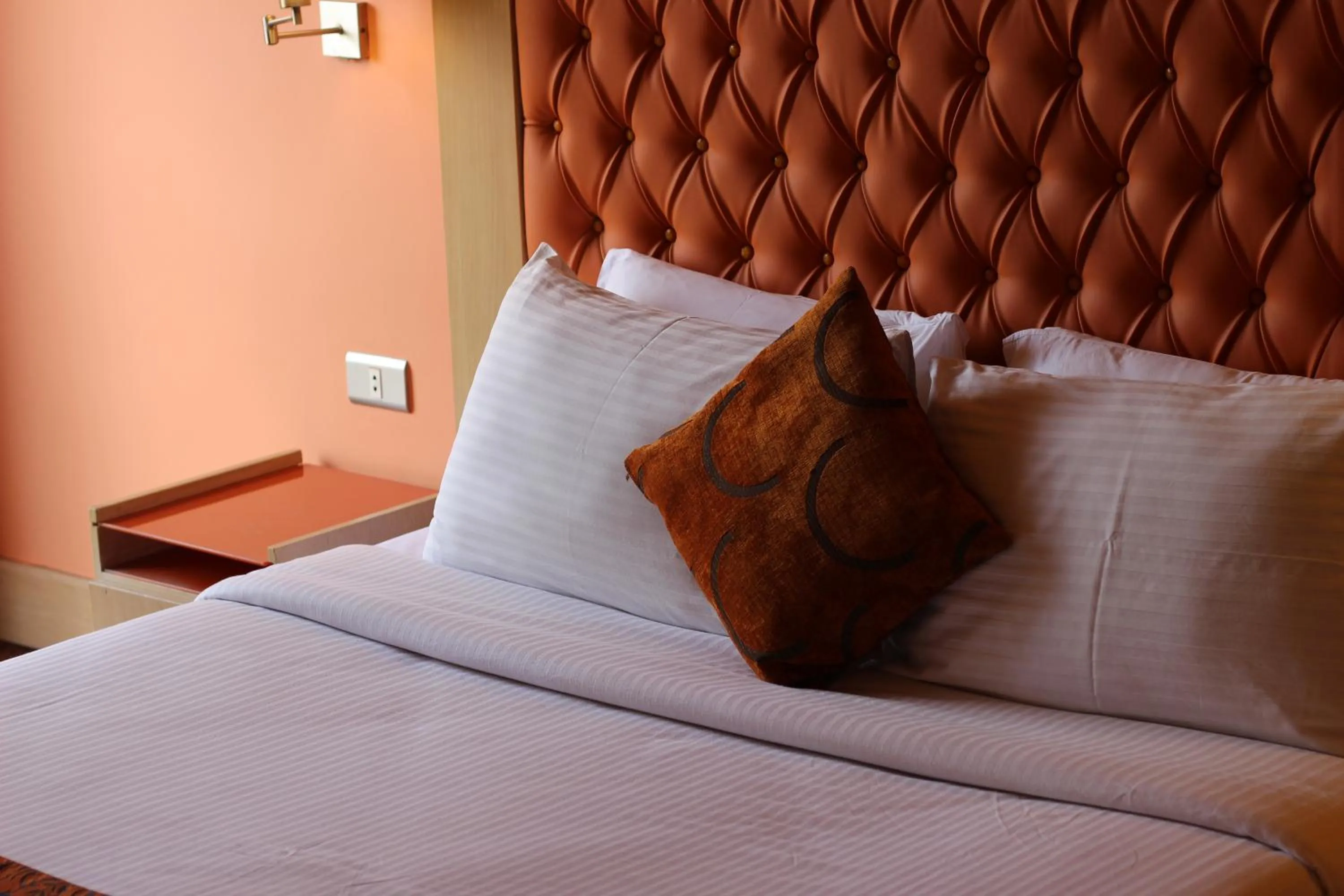 Bed in Santana Hotel Cairo