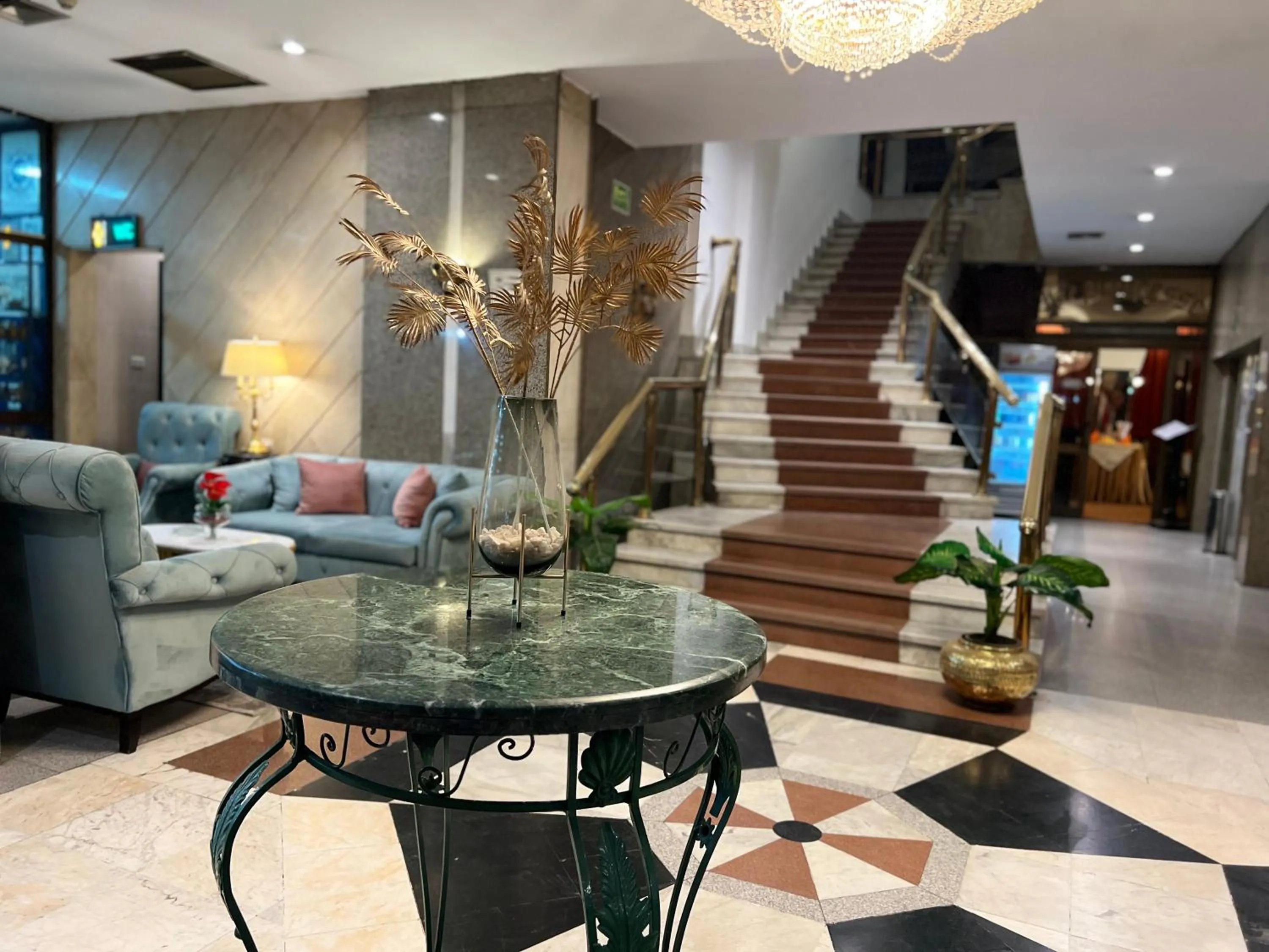 Lobby or reception in Santana Hotel Cairo