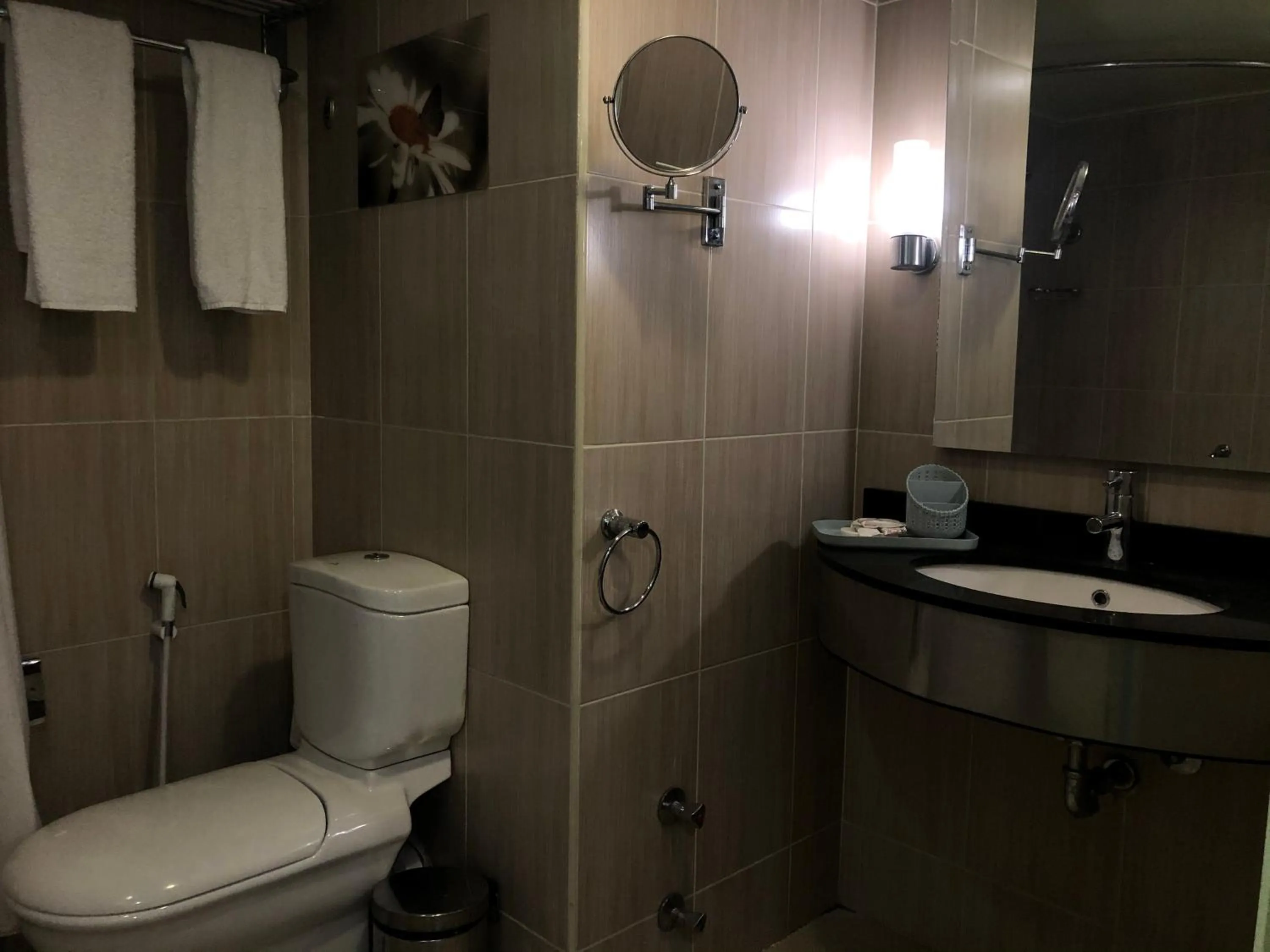 Bathroom in Santana Hotel Cairo