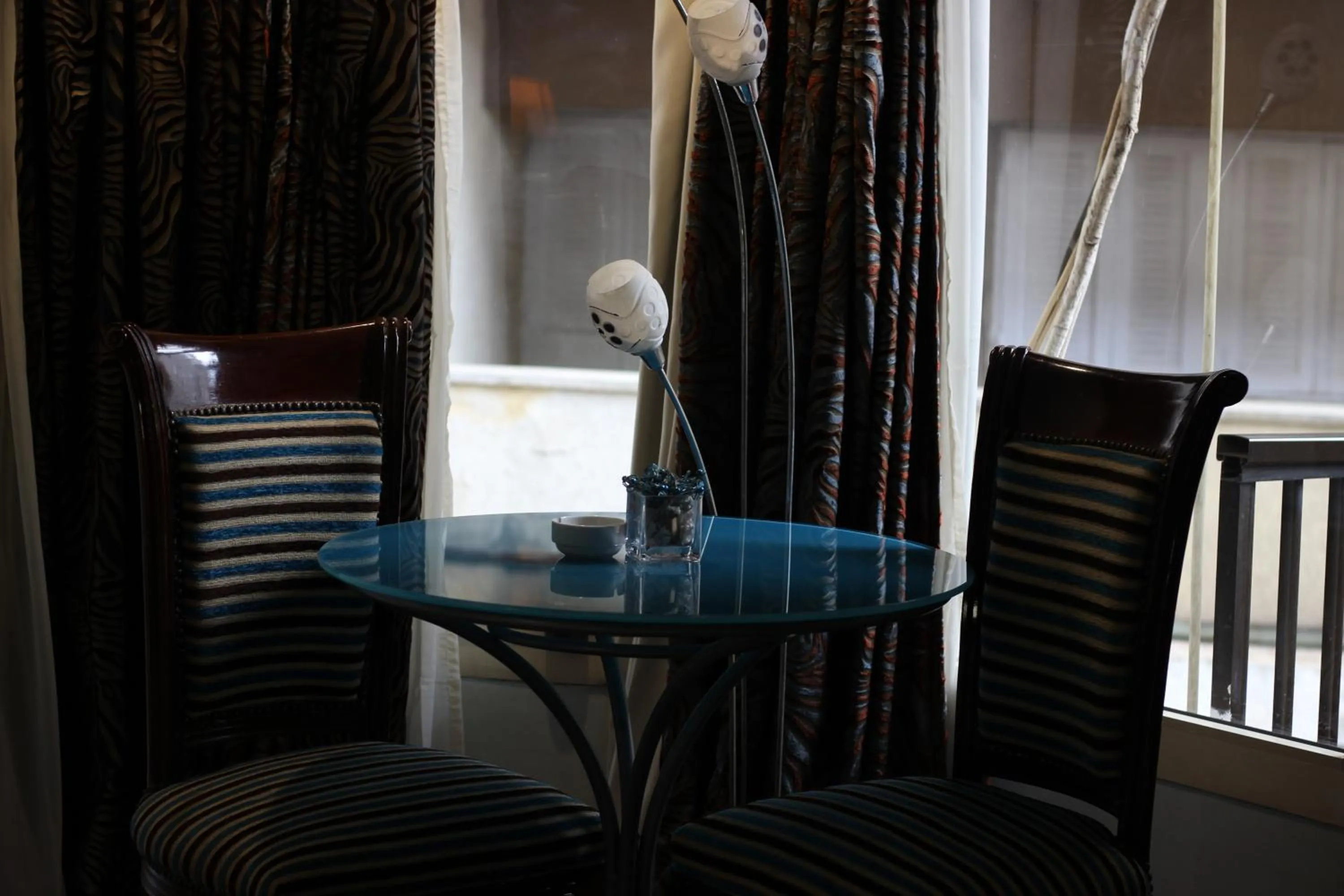 Seating area in Santana Hotel Cairo