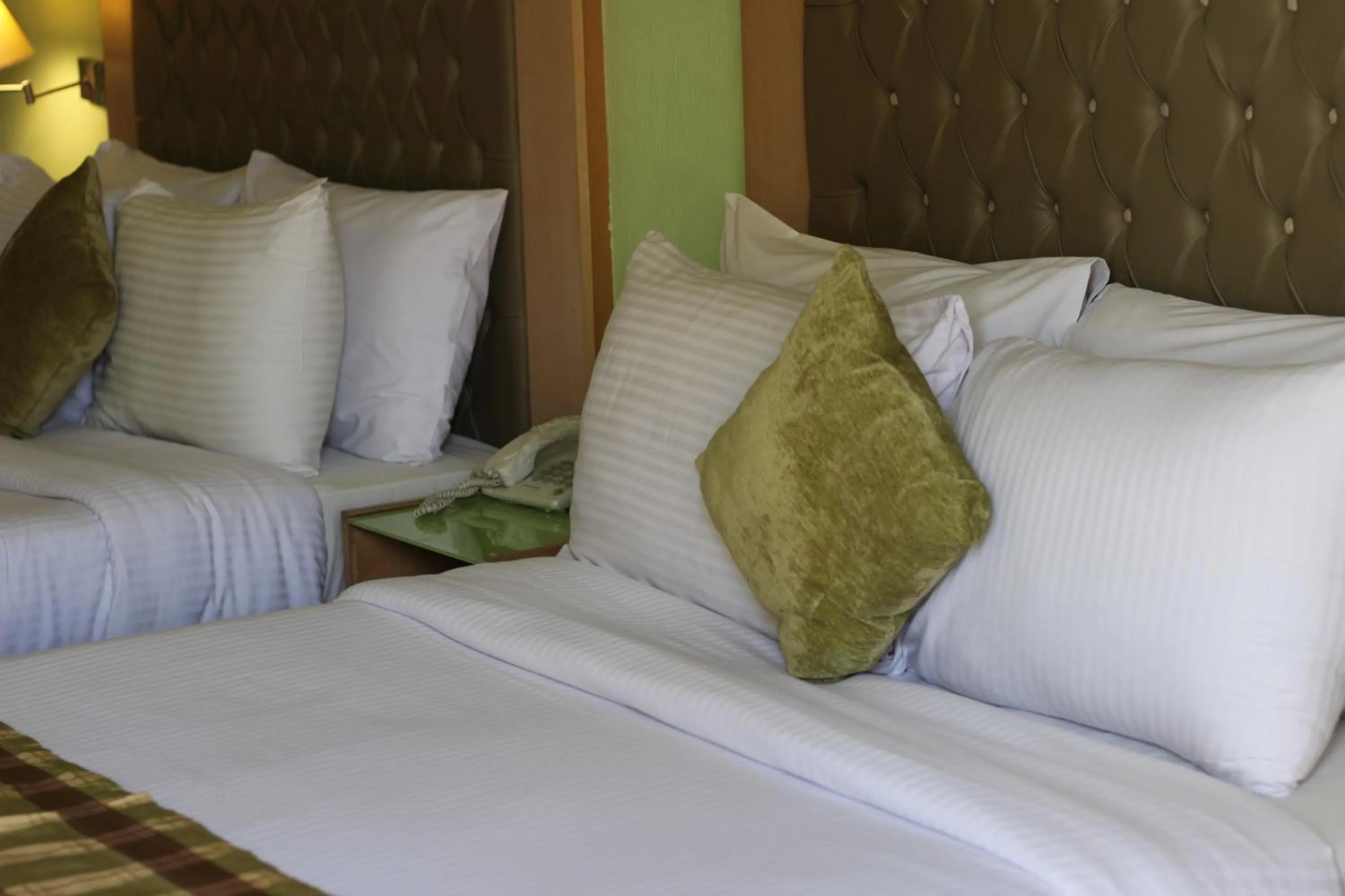 Bed in Santana Hotel Cairo