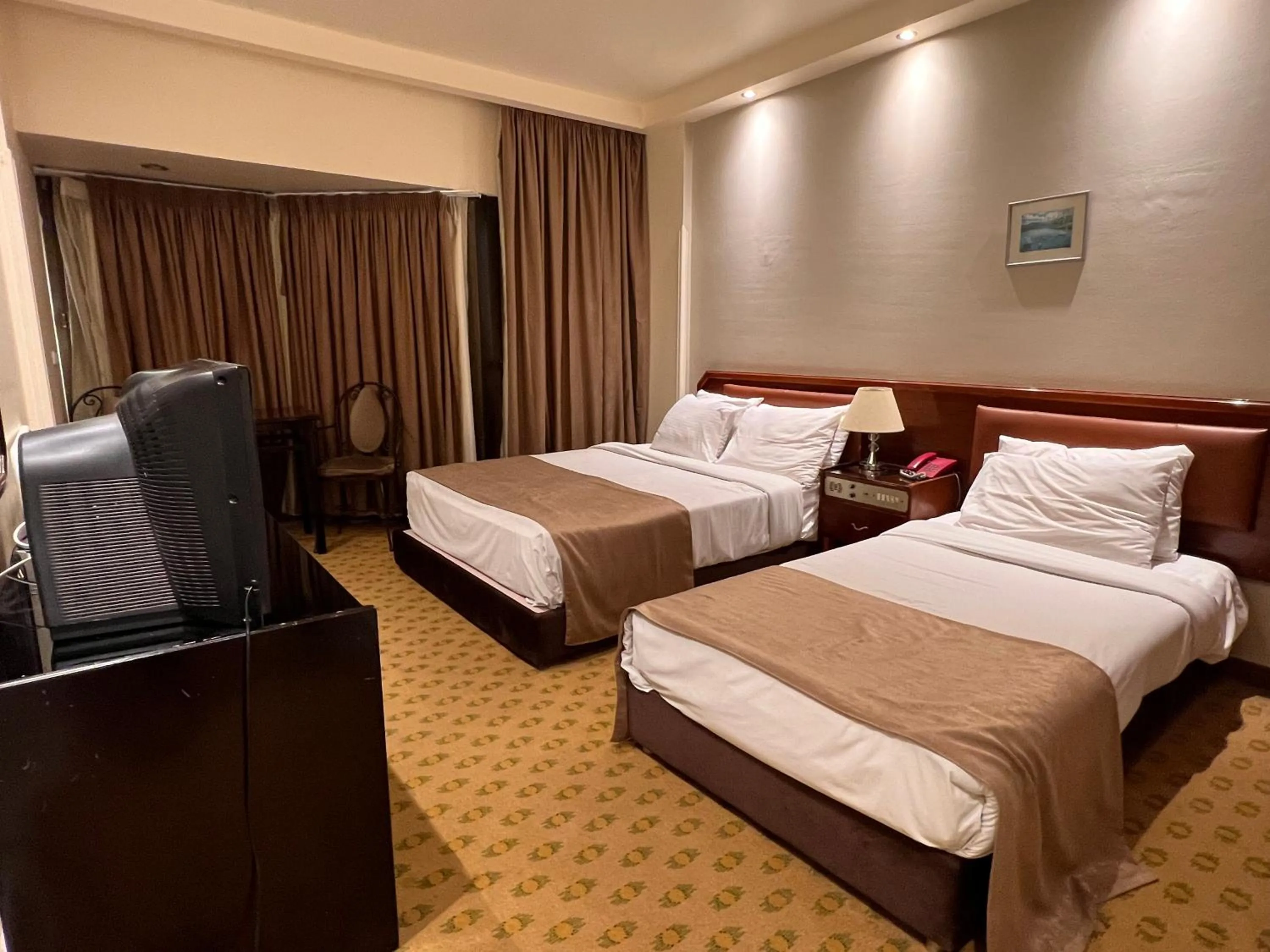 Bed in Santana Hotel Cairo