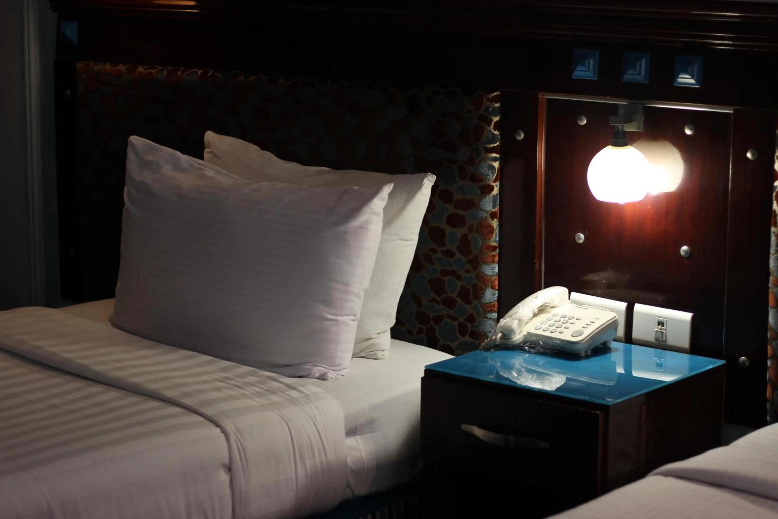 Bed in Santana Hotel Cairo