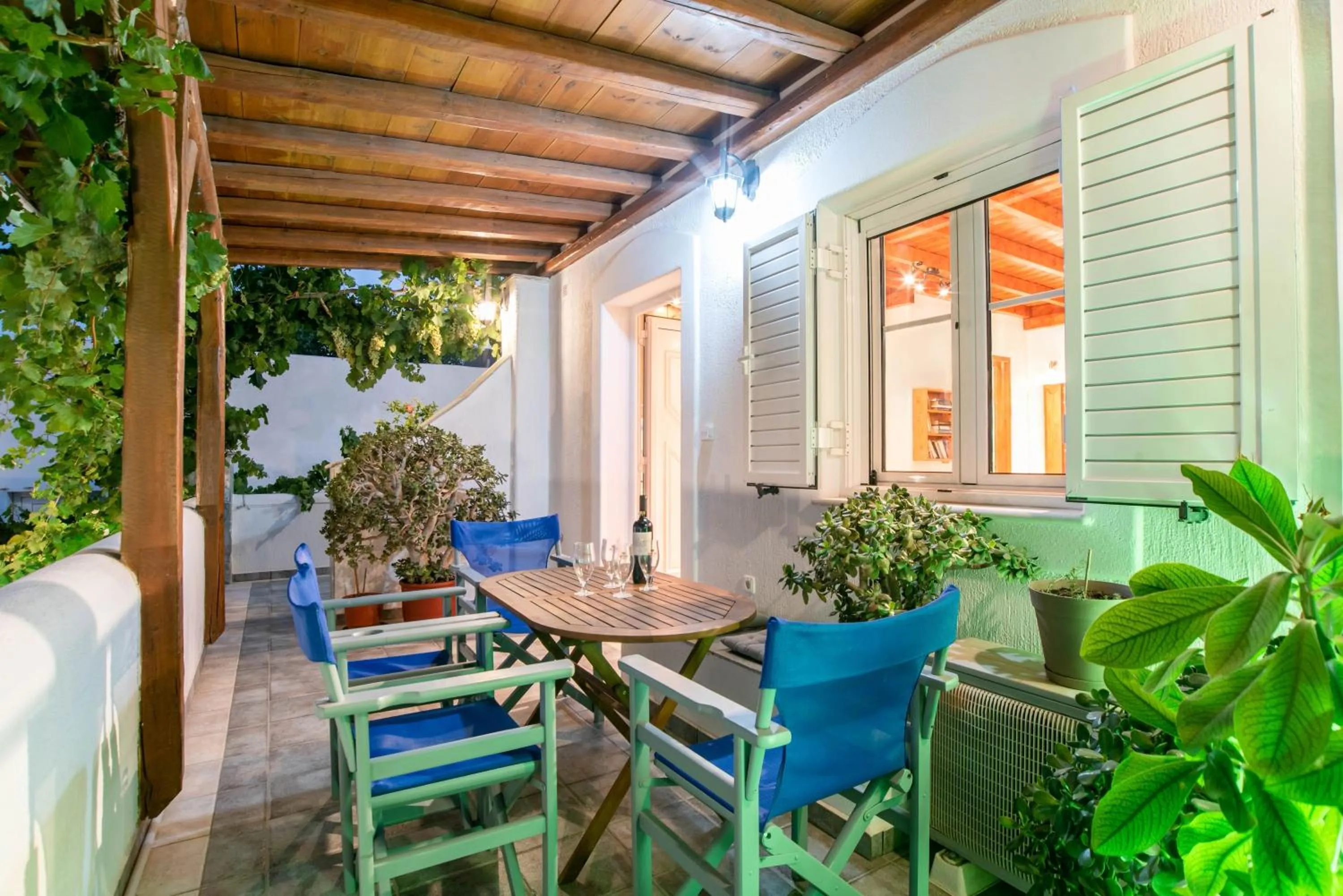 Balcony/Terrace in Kontaratos Studios & Apartments