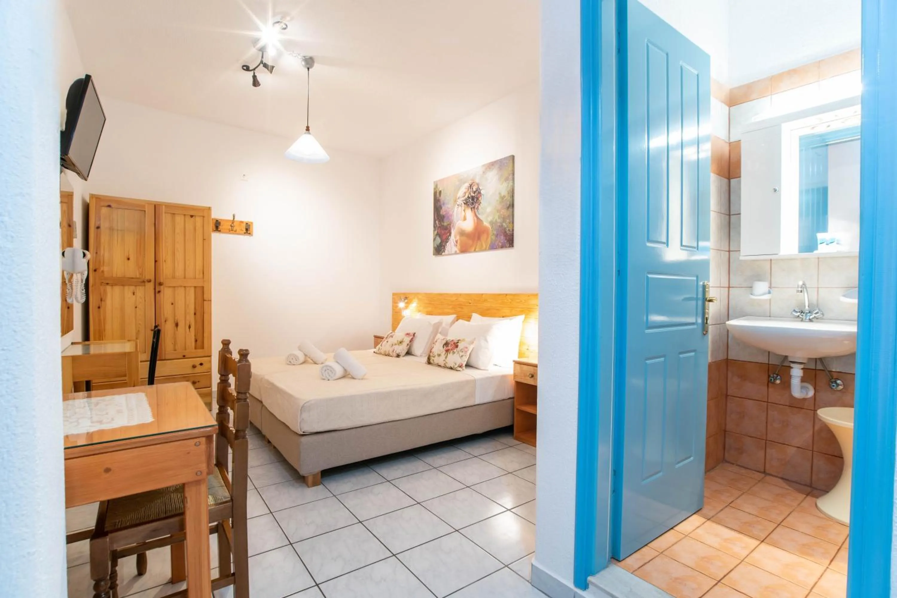 Bedroom, Bed in Kontaratos Studios & Apartments