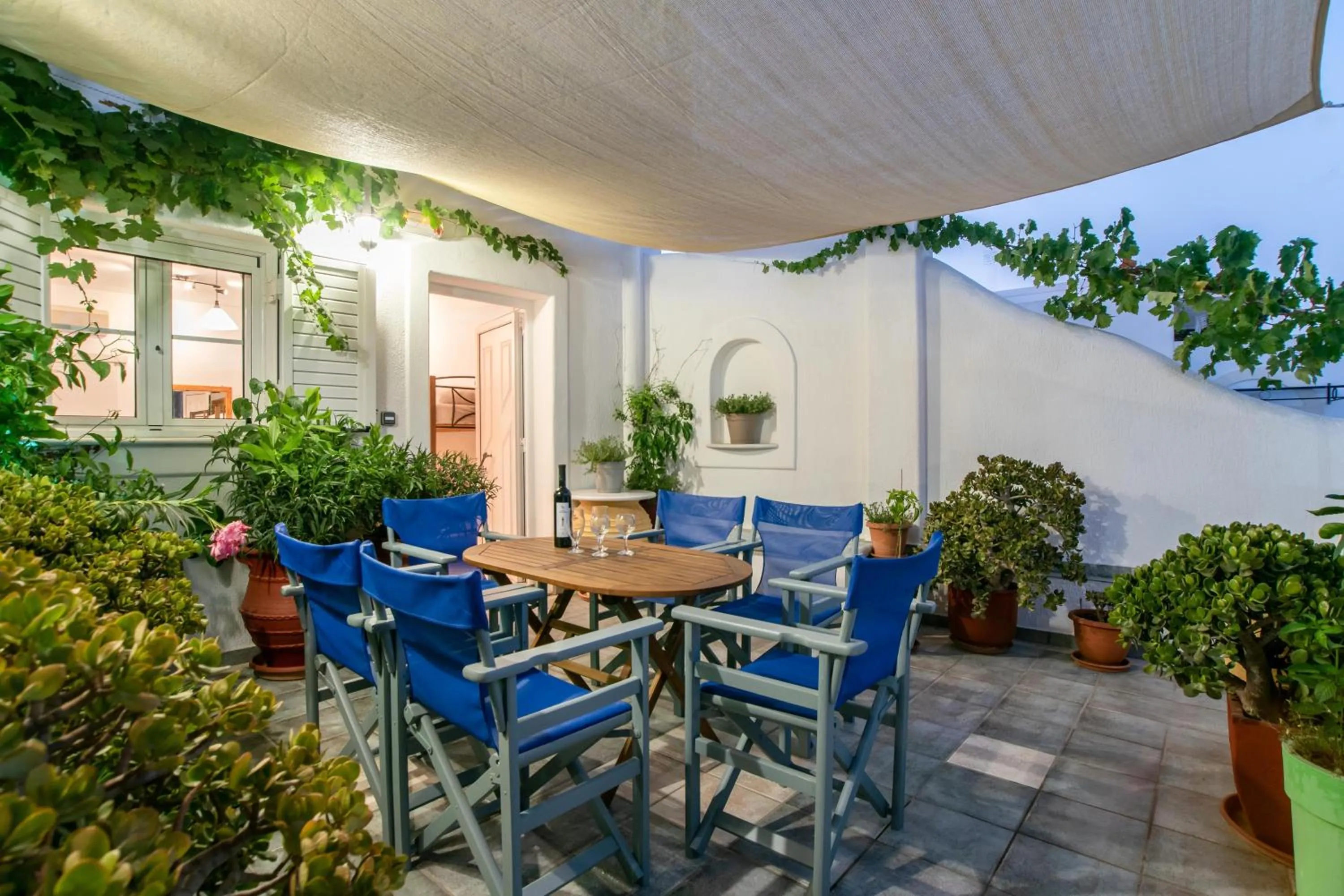 Balcony/Terrace in Kontaratos Studios & Apartments