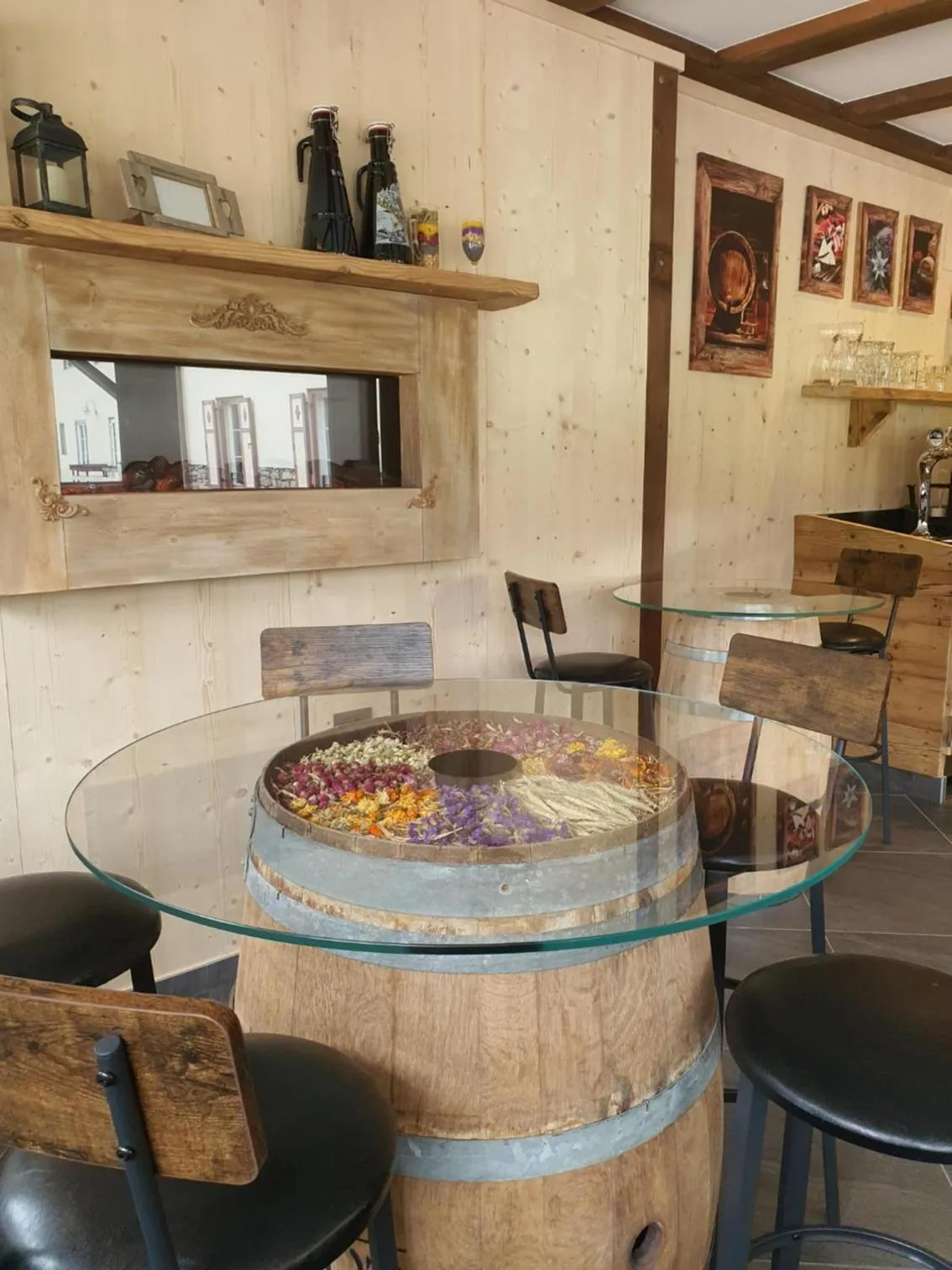 Lounge or bar in Soggiorno Dolomiti