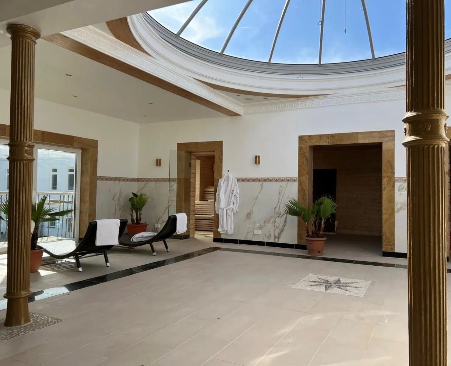 Sauna in Hotel "Friedrich-Franz-Palais"