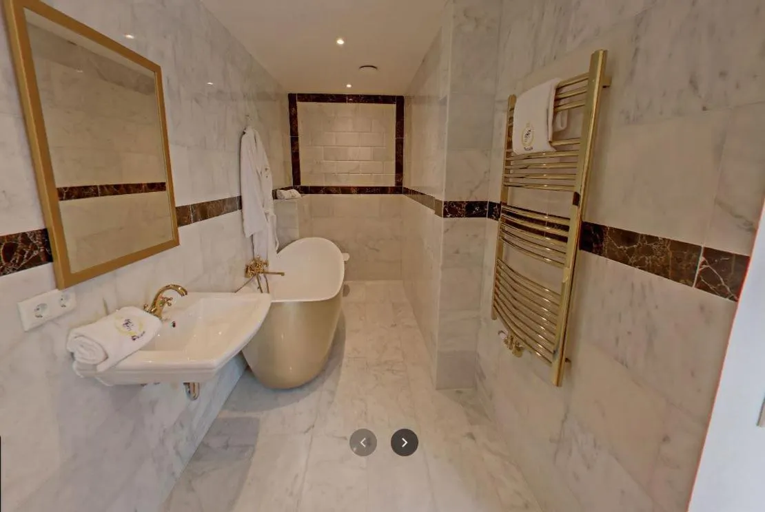 Toilet, Bathroom in Hotel "Friedrich-Franz-Palais"