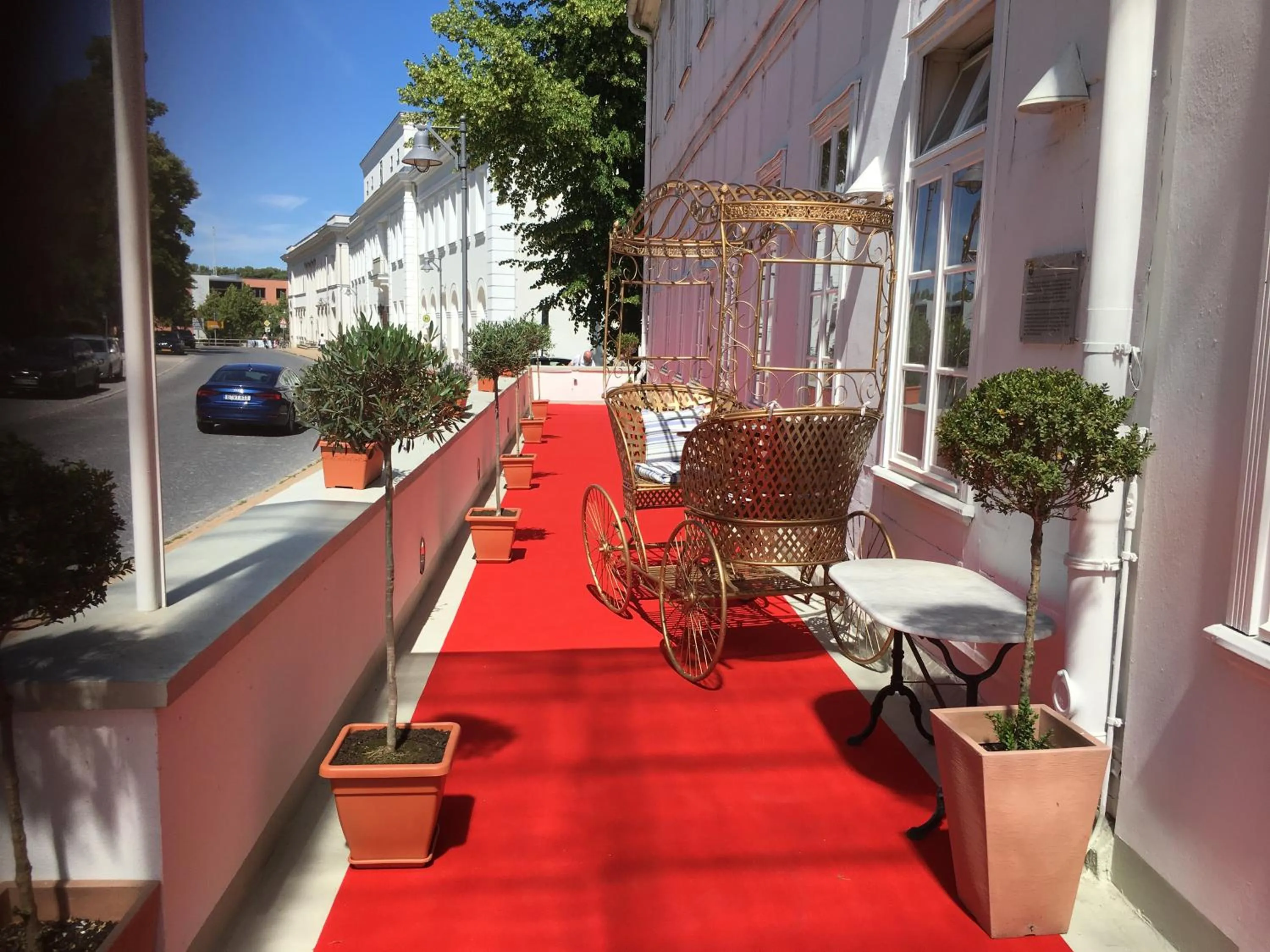 Facade/entrance in Hotel "Friedrich-Franz-Palais"
