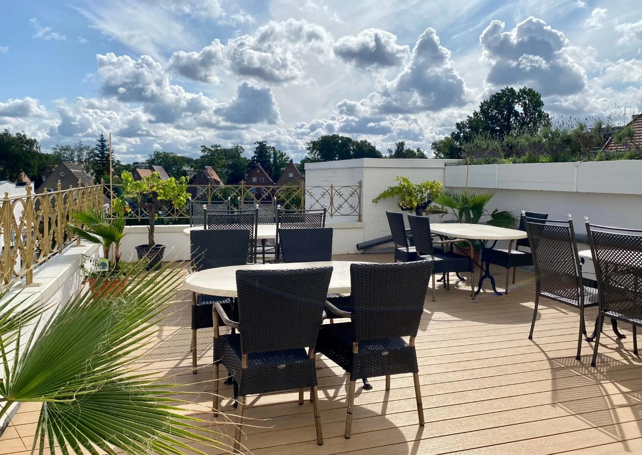 Balcony/Terrace in Hotel "Friedrich-Franz-Palais"