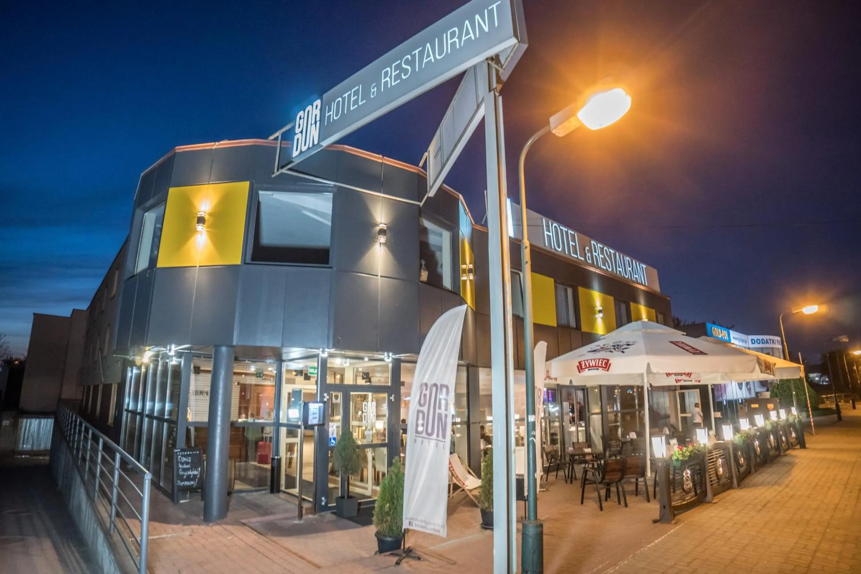 Facade/entrance in Hotel Gordon