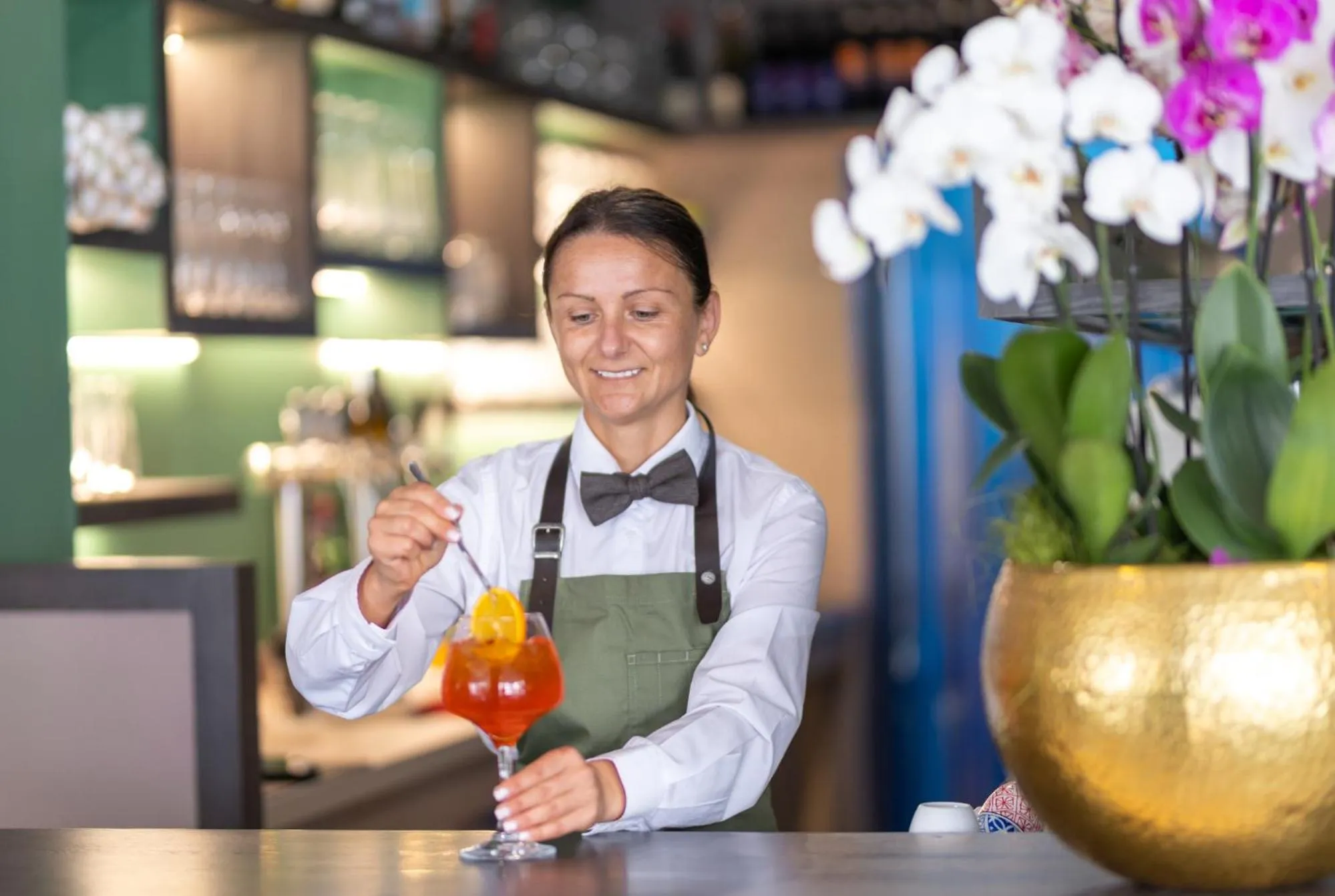 Restaurant/places to eat in Hotel Jesulum