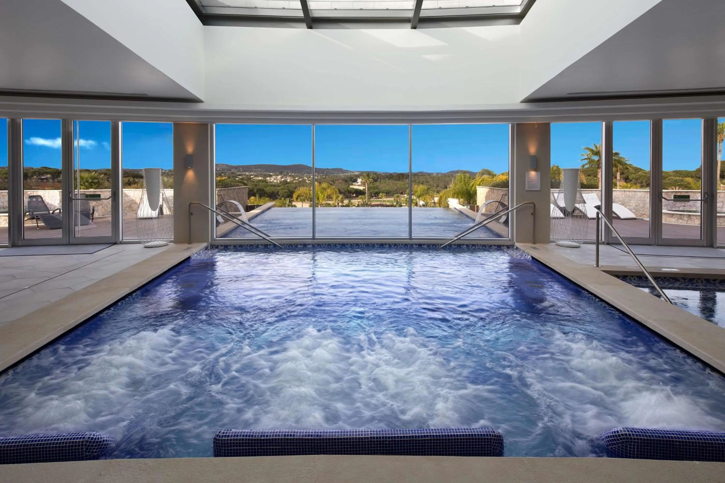 Pool view in Conrad Algarve