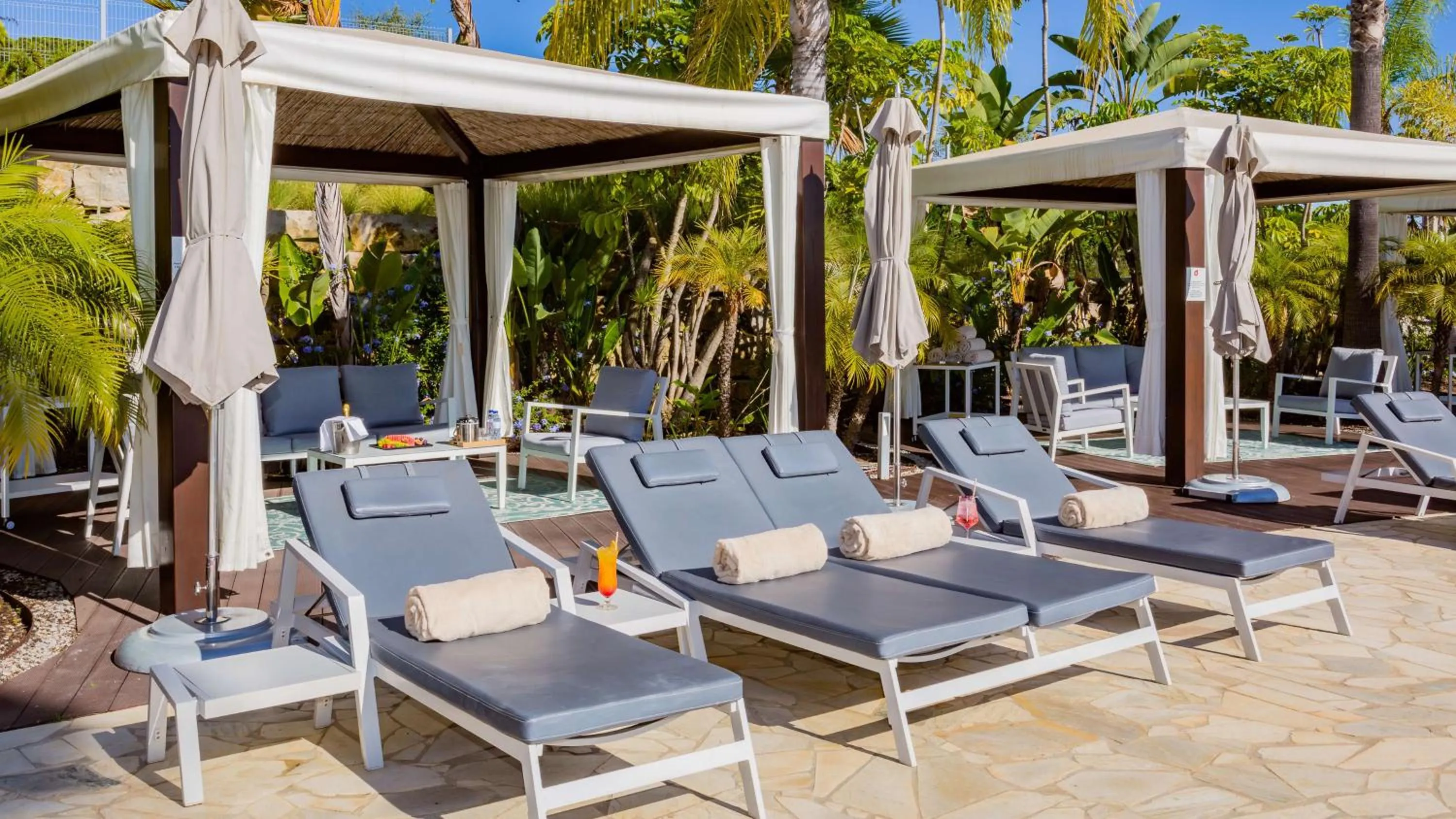 Pool view in Conrad Algarve
