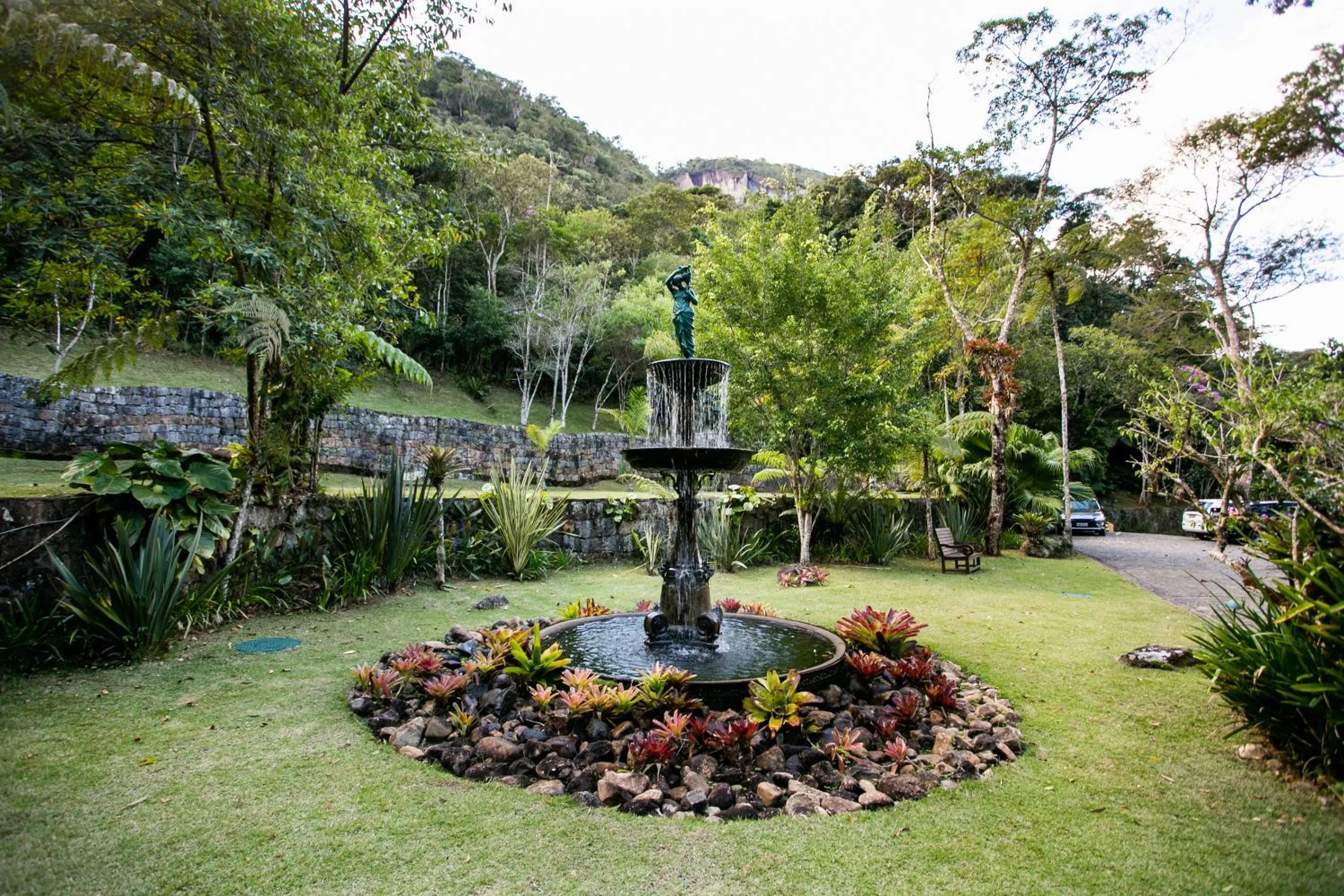 Garden in Bomtempo II Chales by Castelo Itaipava