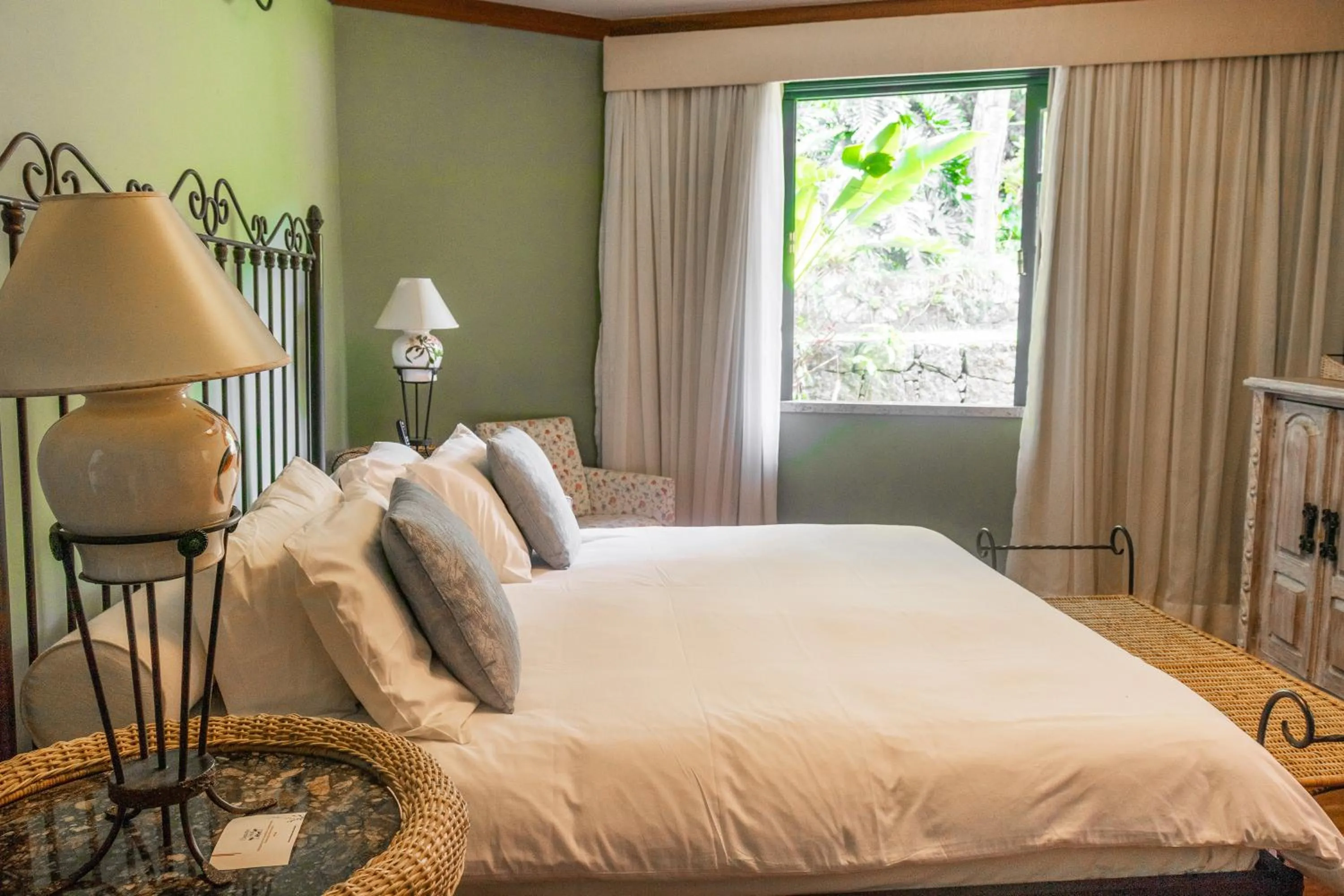 Bed in Bomtempo II Chales by Castelo Itaipava