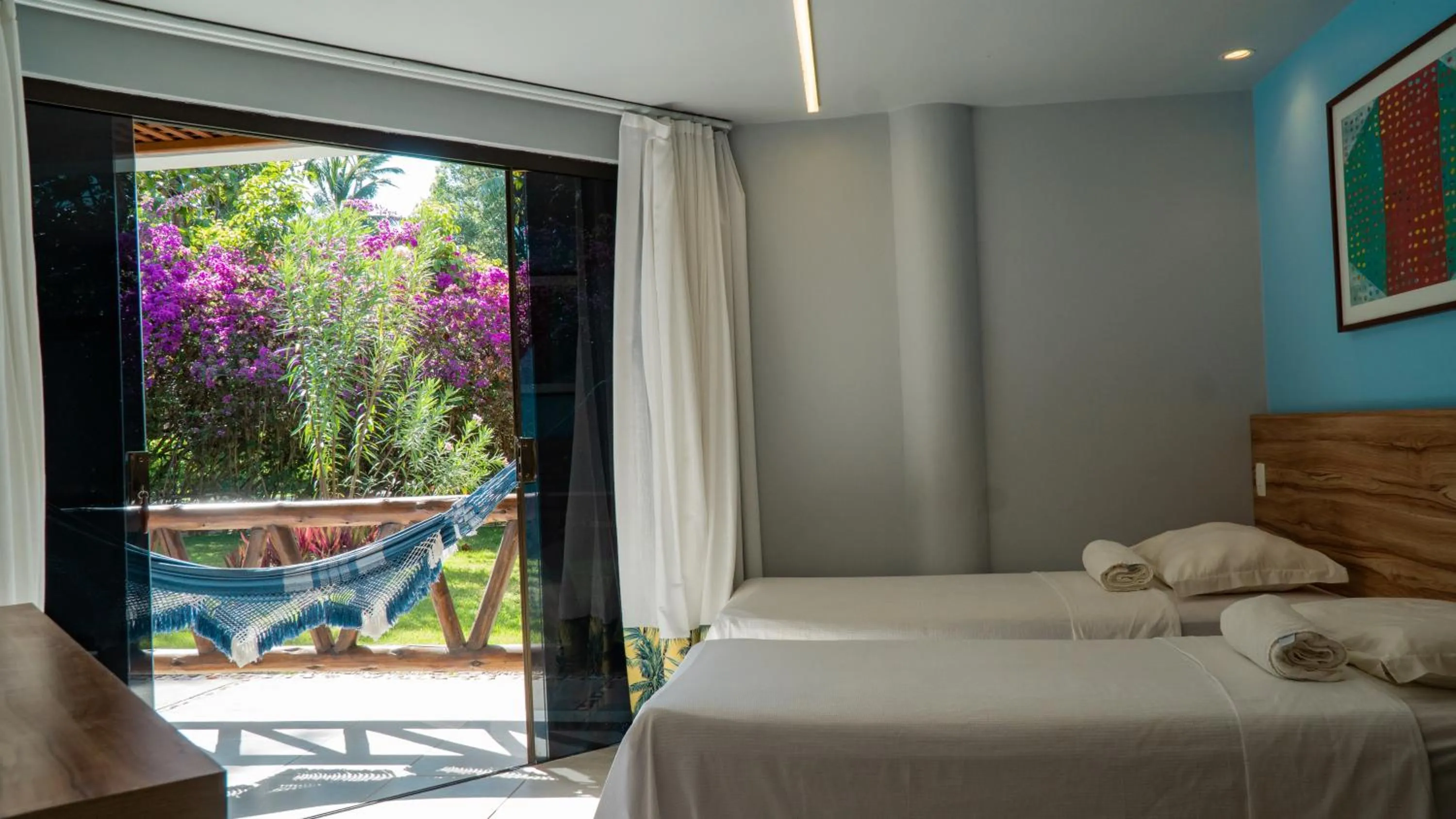 Bed in Pousada Praia dos Carneiros