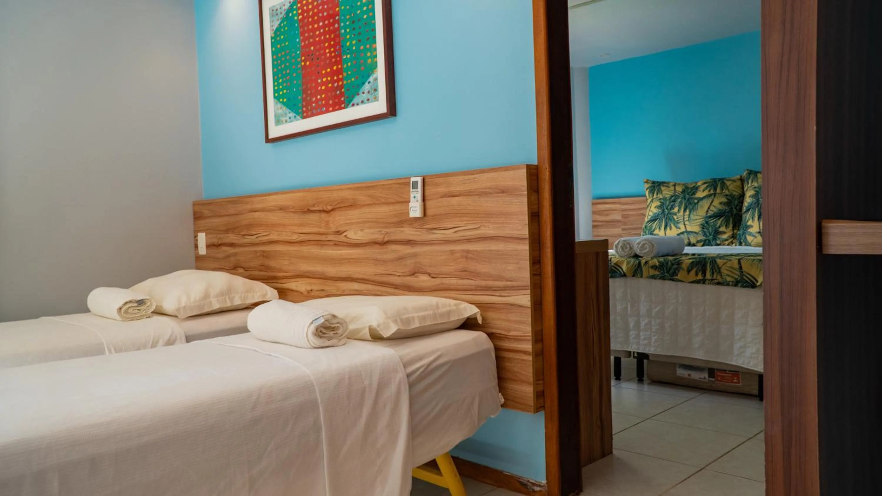 Bed in Pousada Praia dos Carneiros