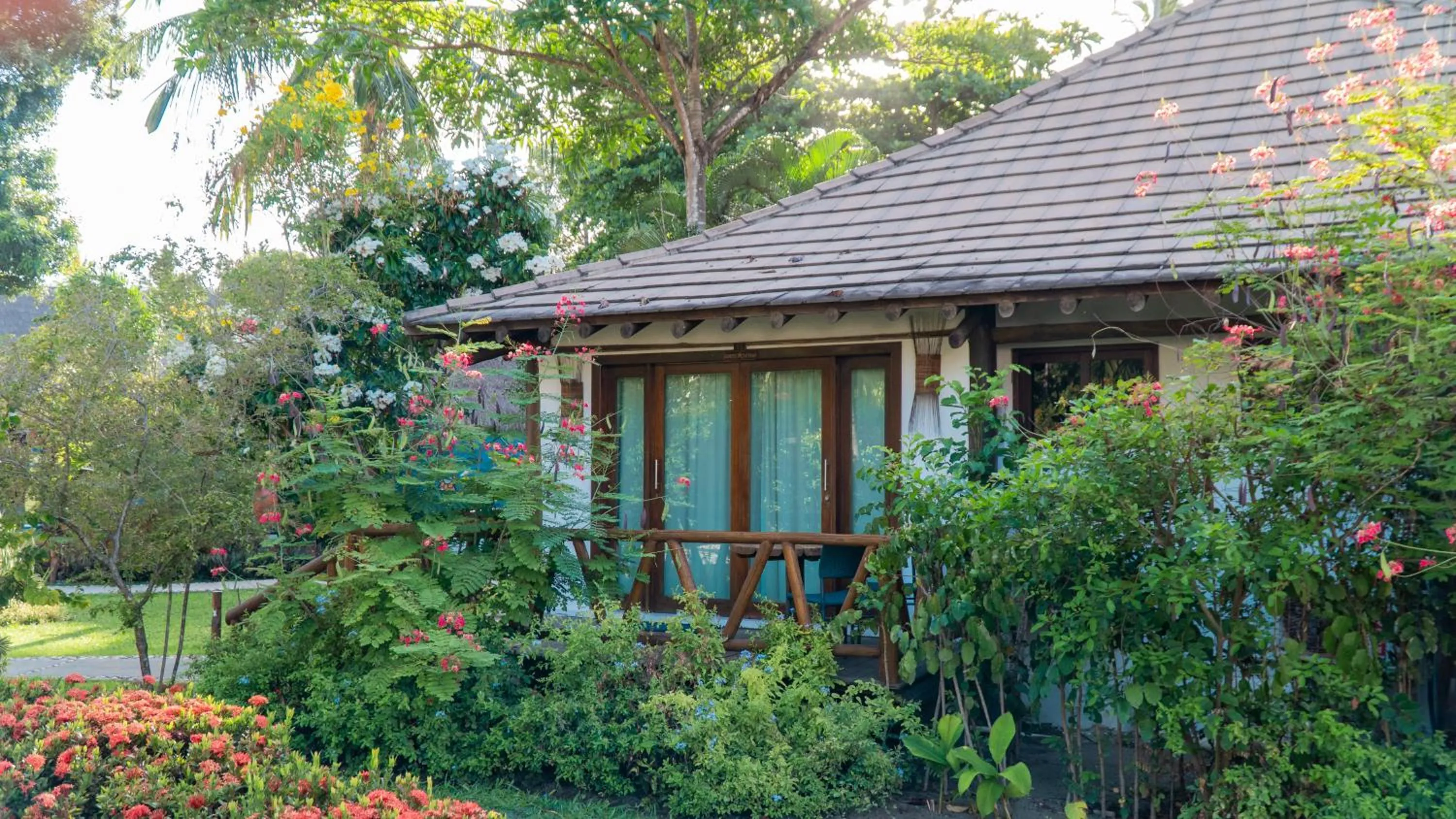 Garden in Pousada Praia dos Carneiros