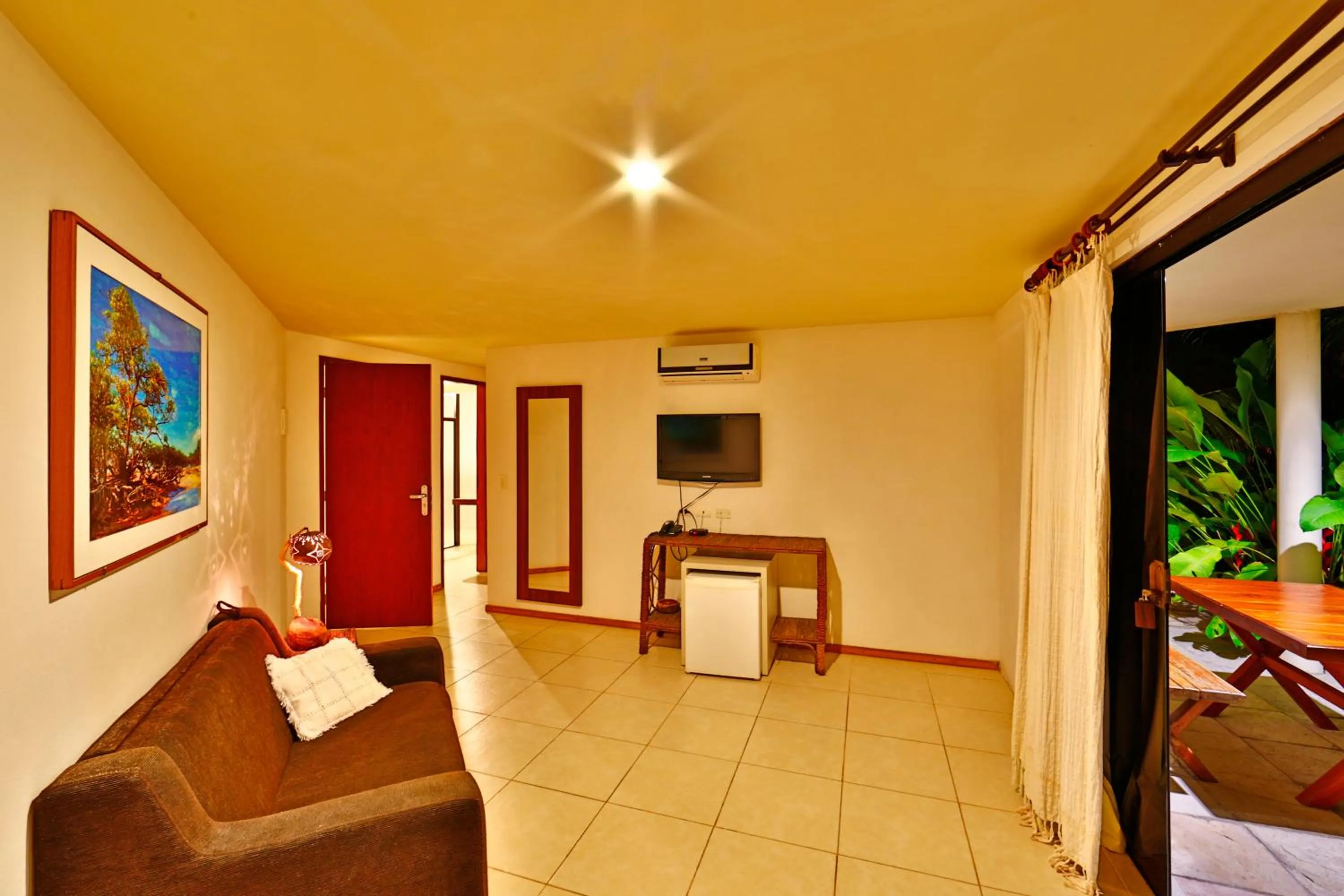 Living room in Pousada Praia dos Carneiros