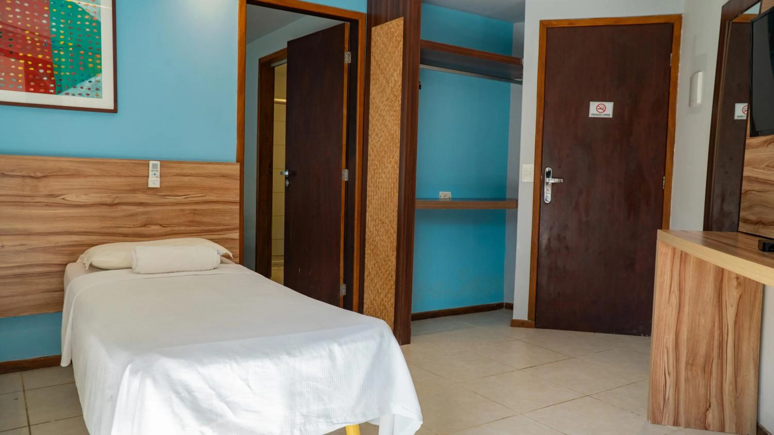 Bed in Pousada Praia dos Carneiros