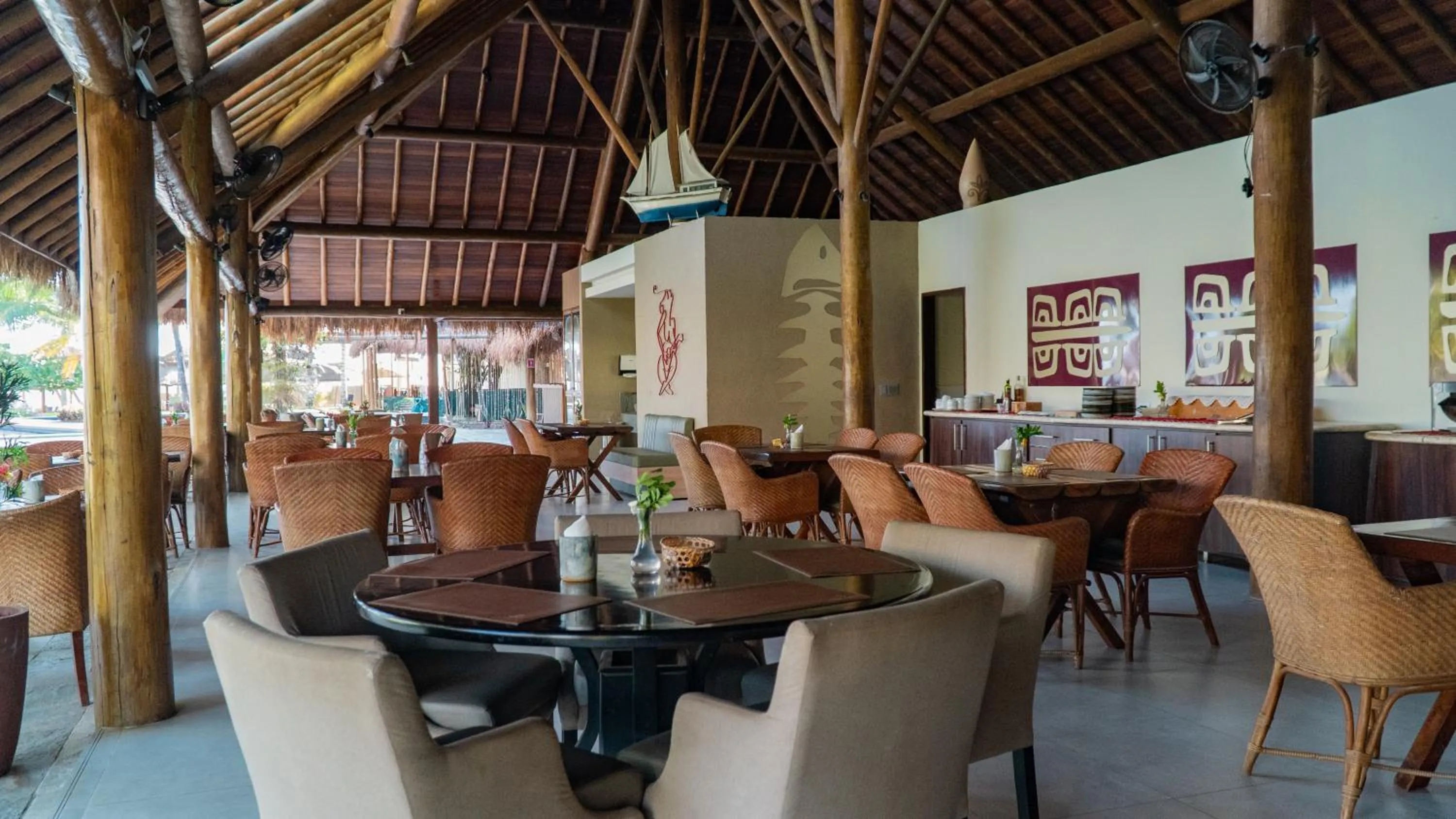 Restaurant/places to eat in Pousada Praia dos Carneiros