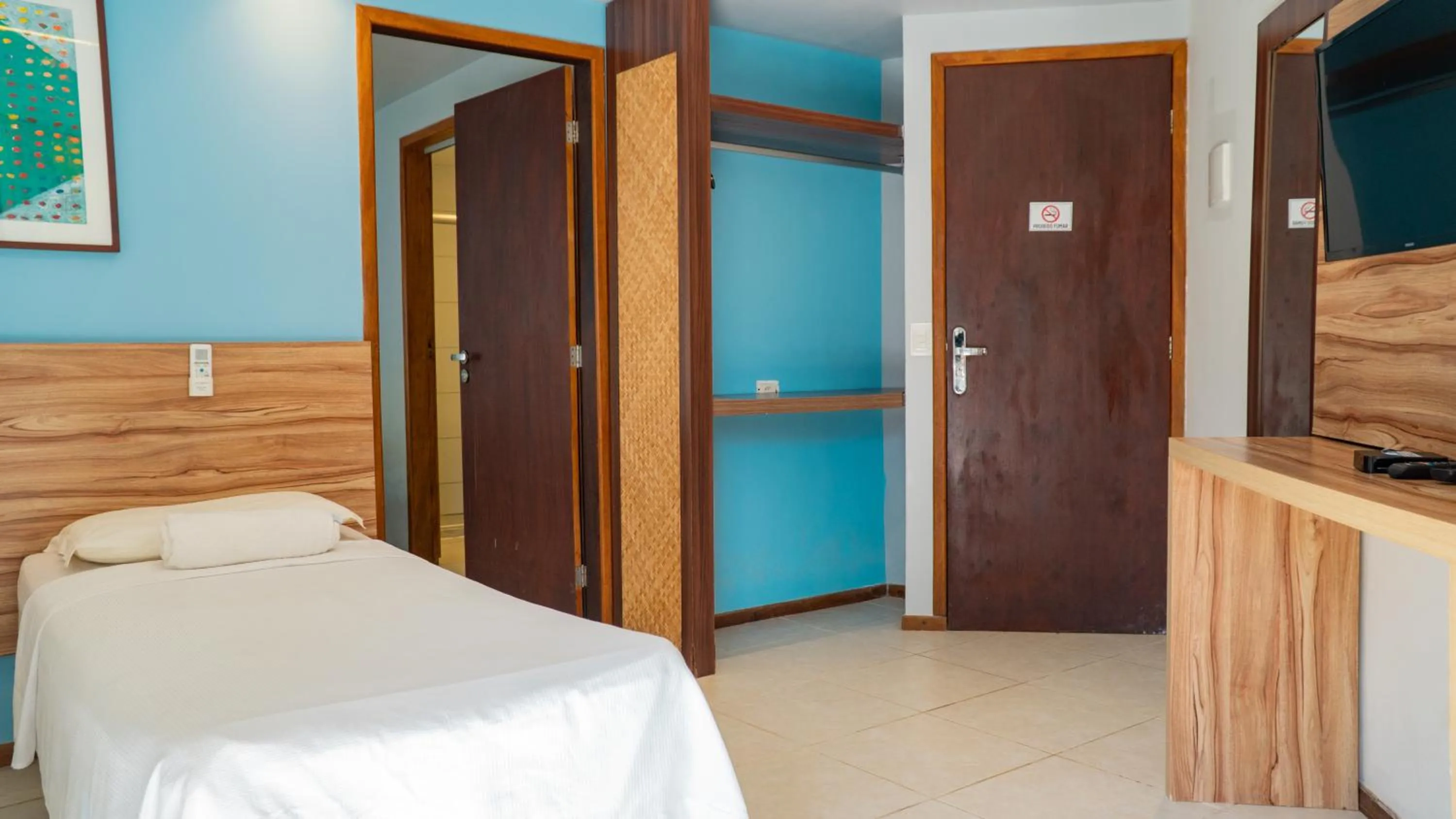 Bed in Pousada Praia dos Carneiros