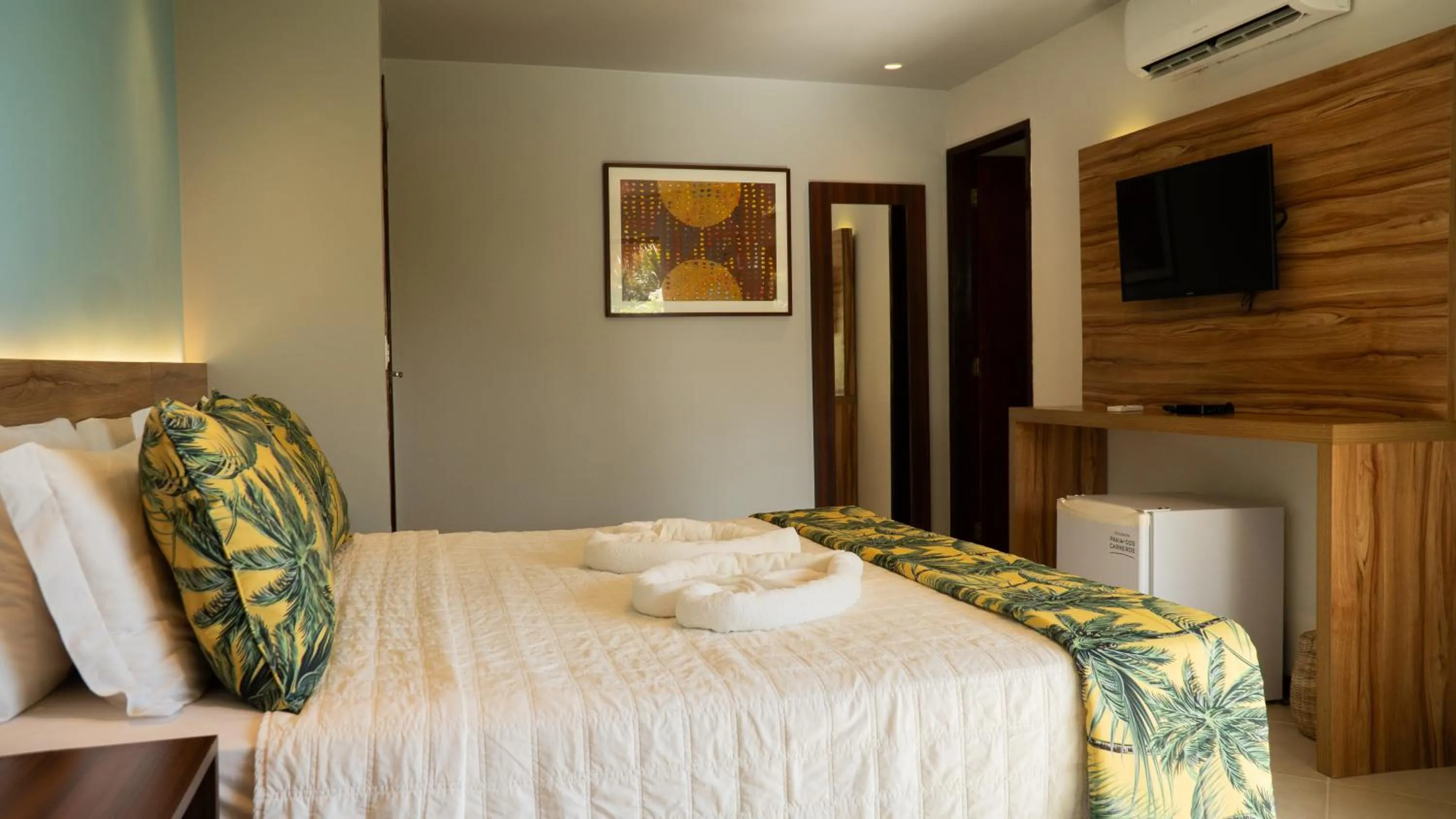 Bed in Pousada Praia dos Carneiros