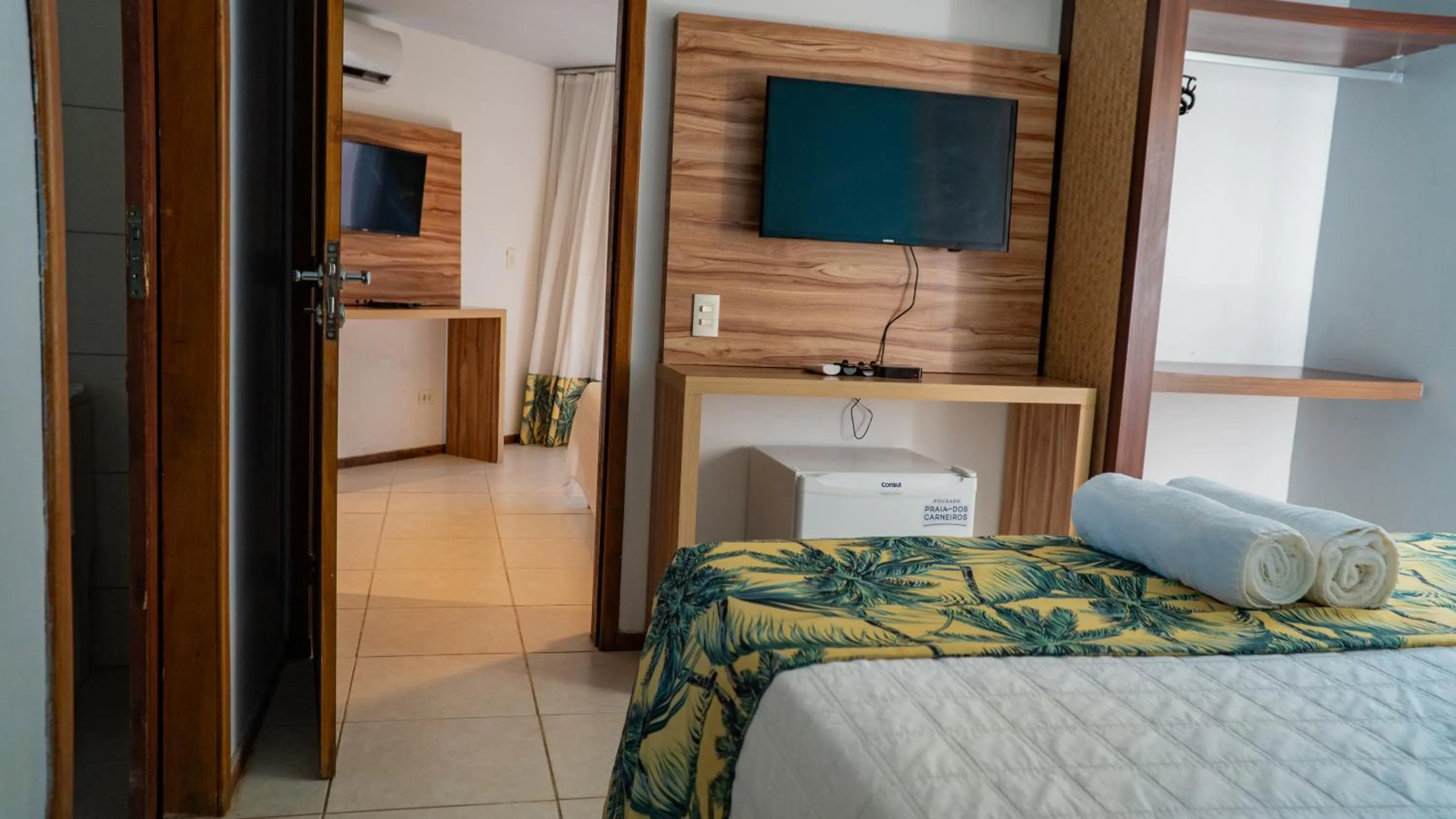 Bed in Pousada Praia dos Carneiros