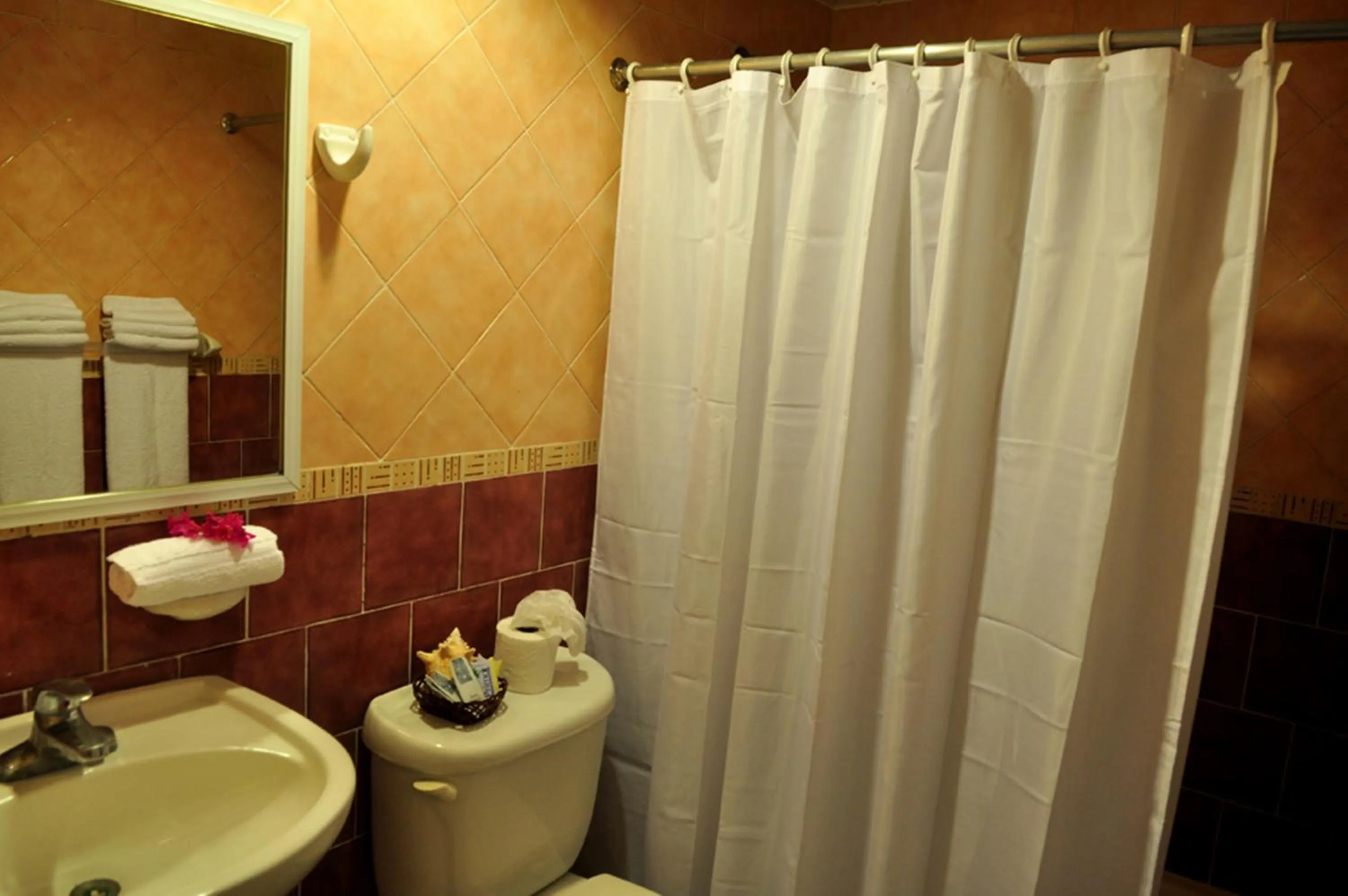 Bathroom in Hotel & Casino Flamboyan