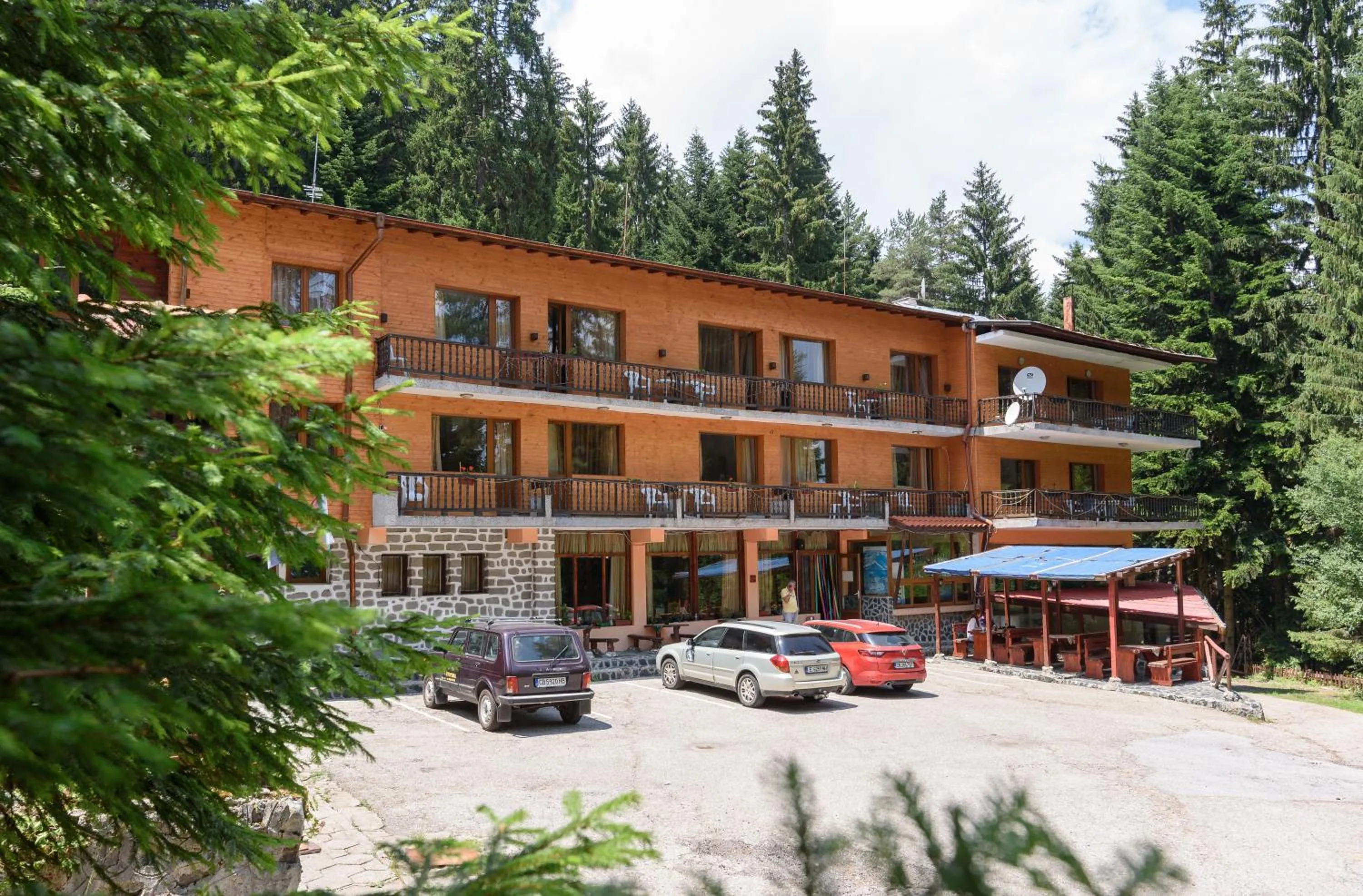 Property building in Ski Hotel Katerina