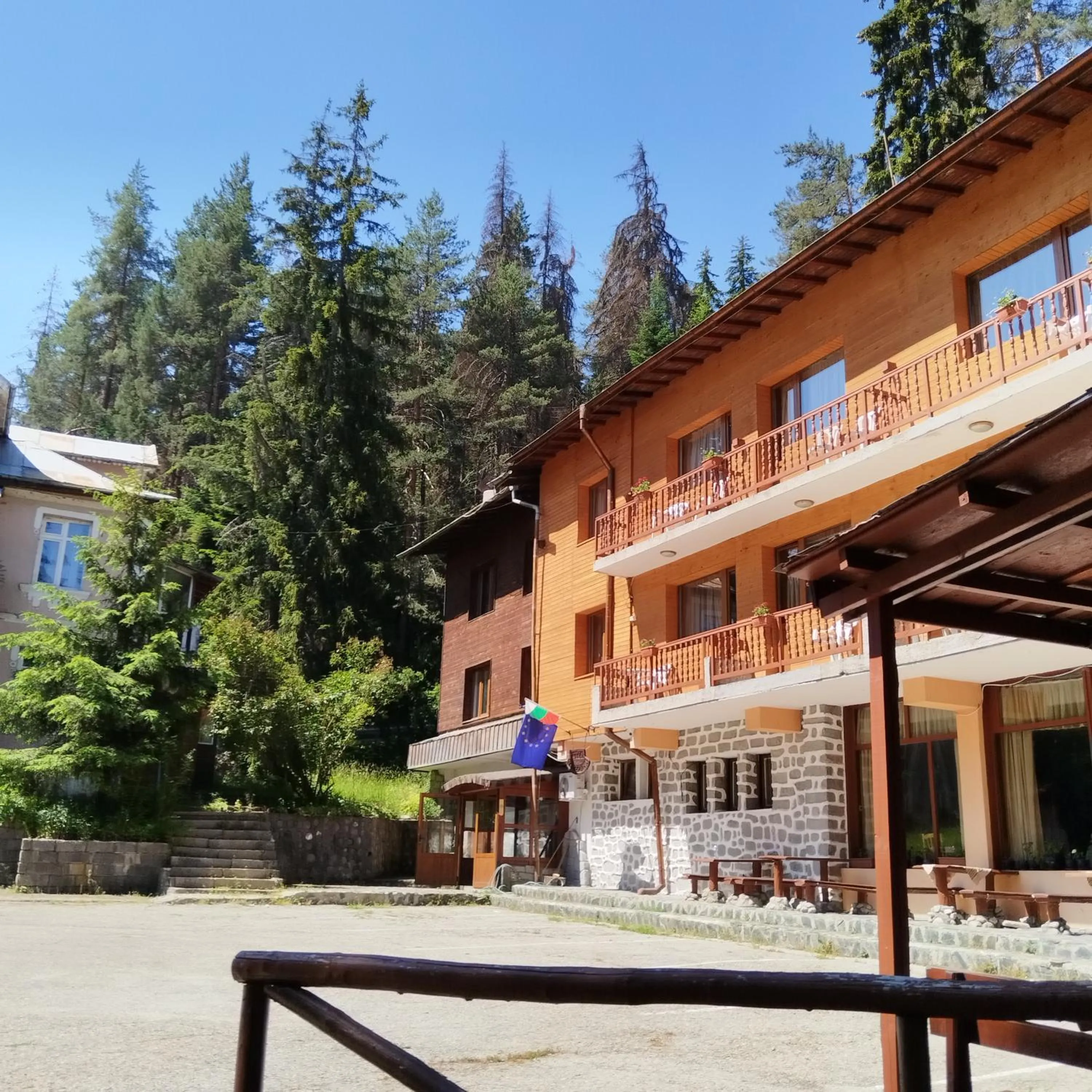 Property building in Ski Hotel Katerina