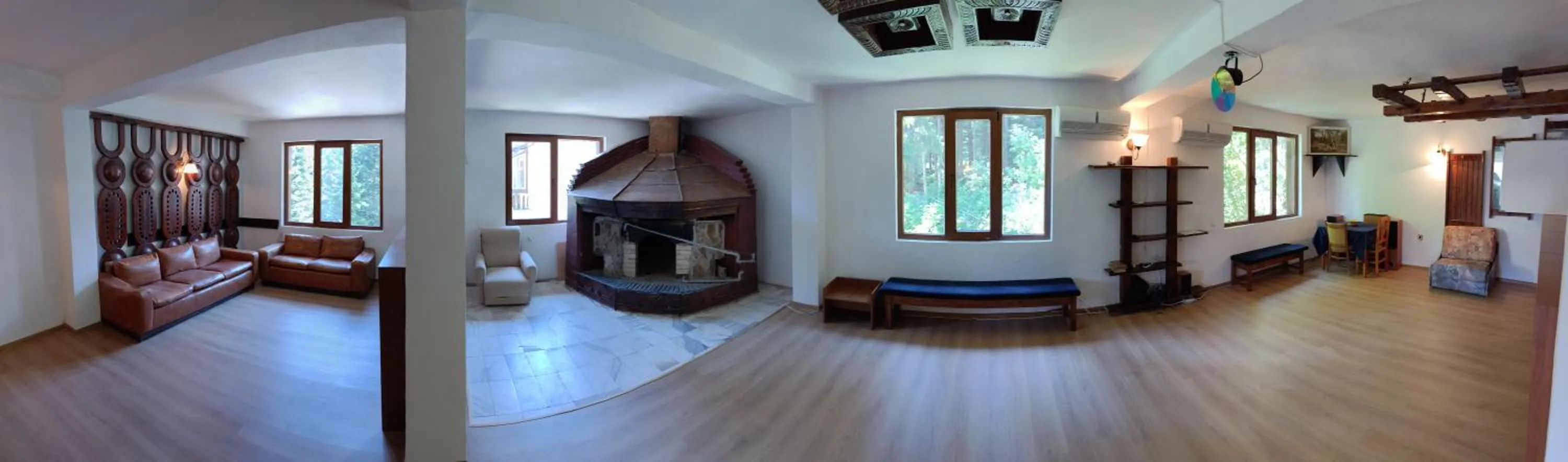 Seating area, Bed in Ski Hotel Katerina