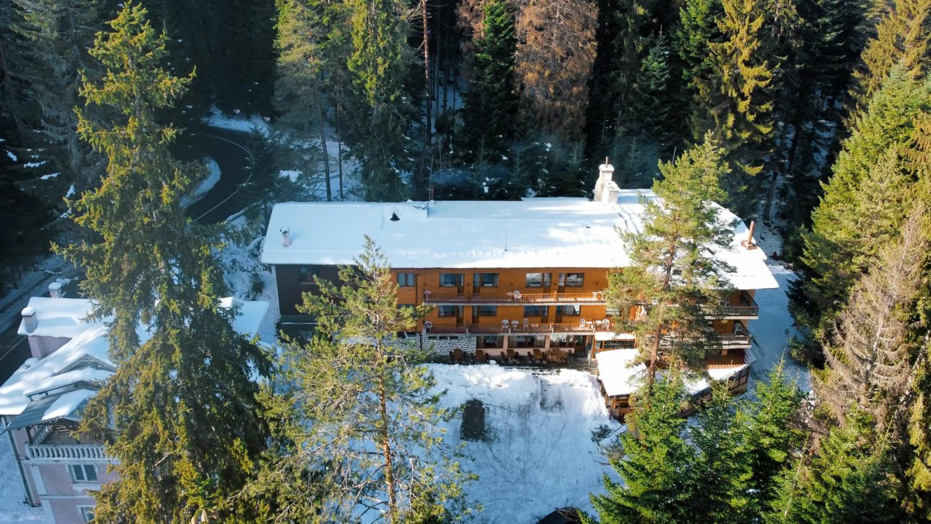 Property building in Ski Hotel Katerina