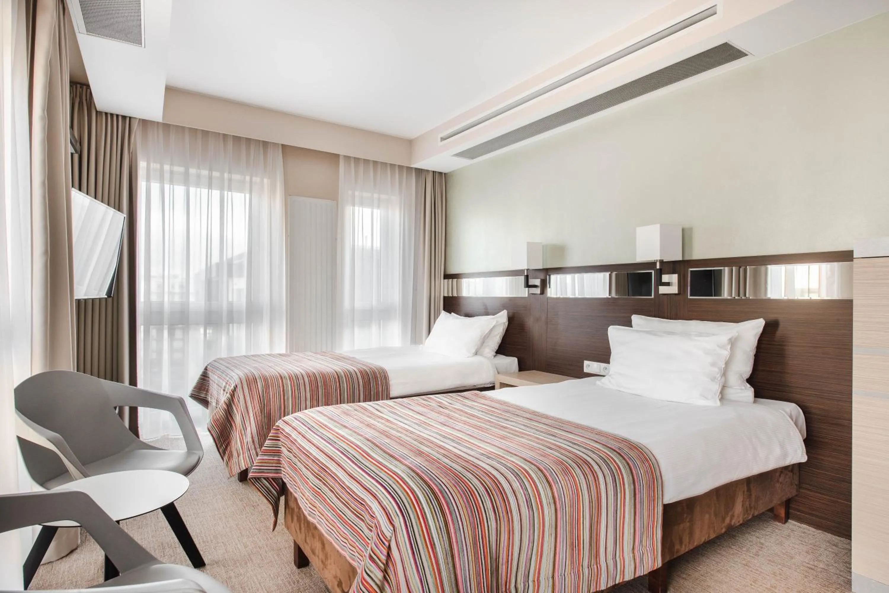 Bedroom, Bed in Hotel Arkon Park Gdańsk- Destigo Hotels