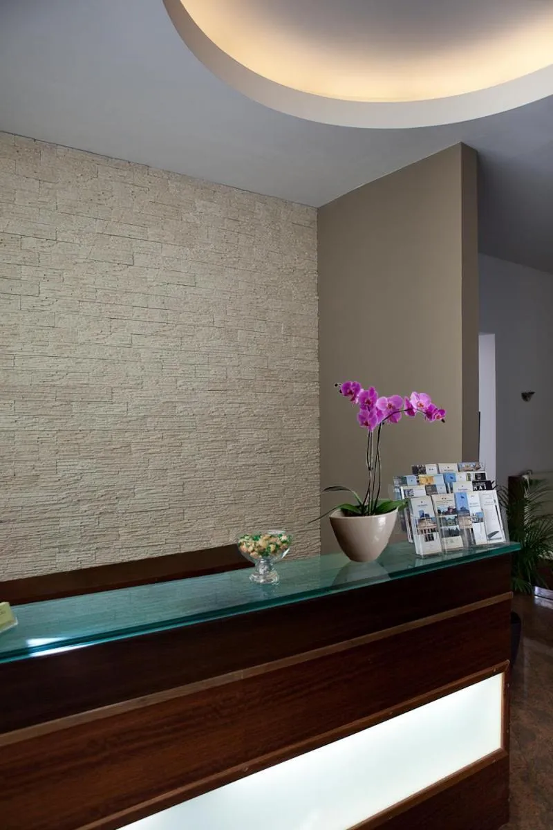 Lobby or reception in Hotel Aurora