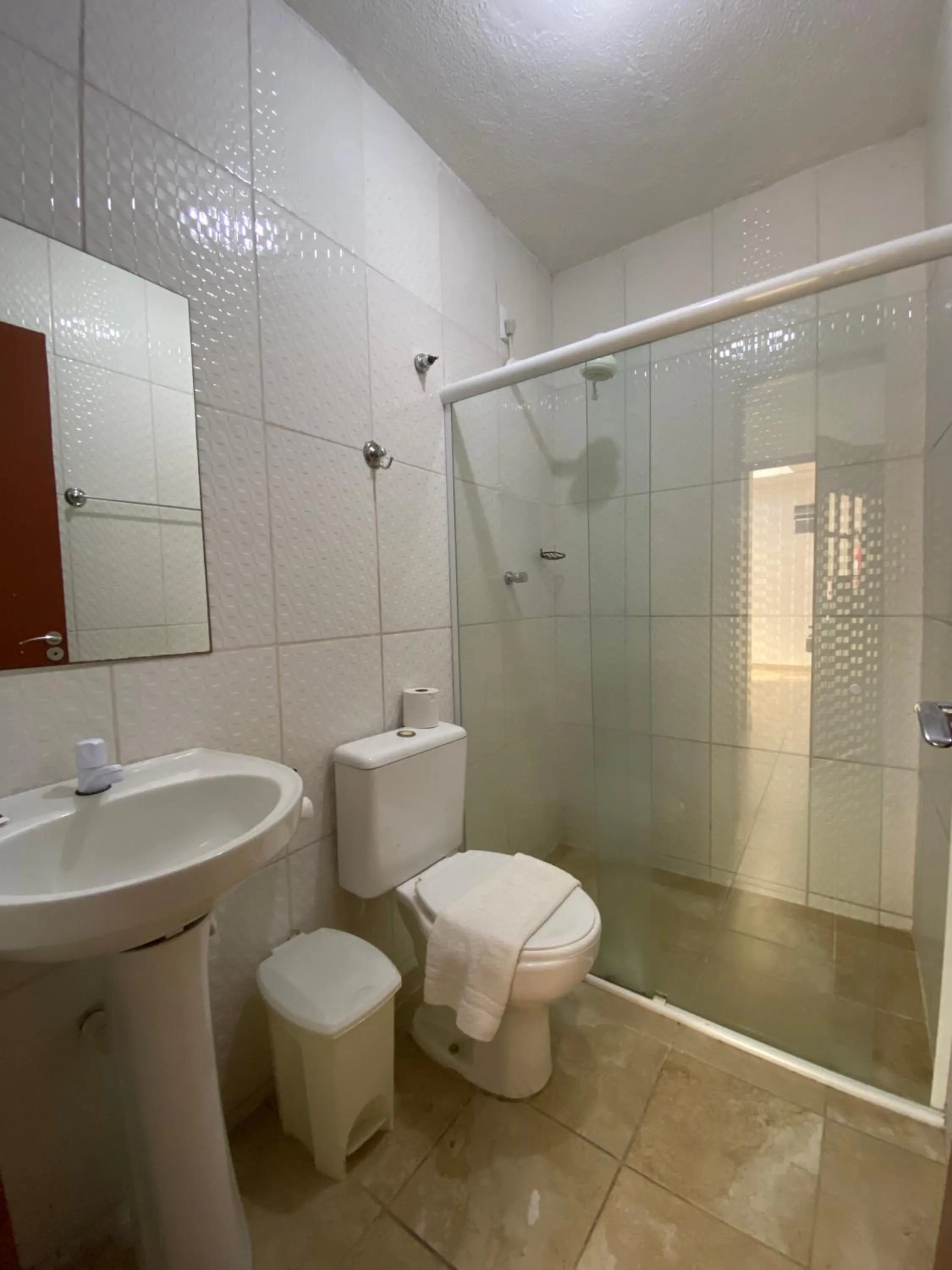 Bathroom in Pousada Nossa Casa