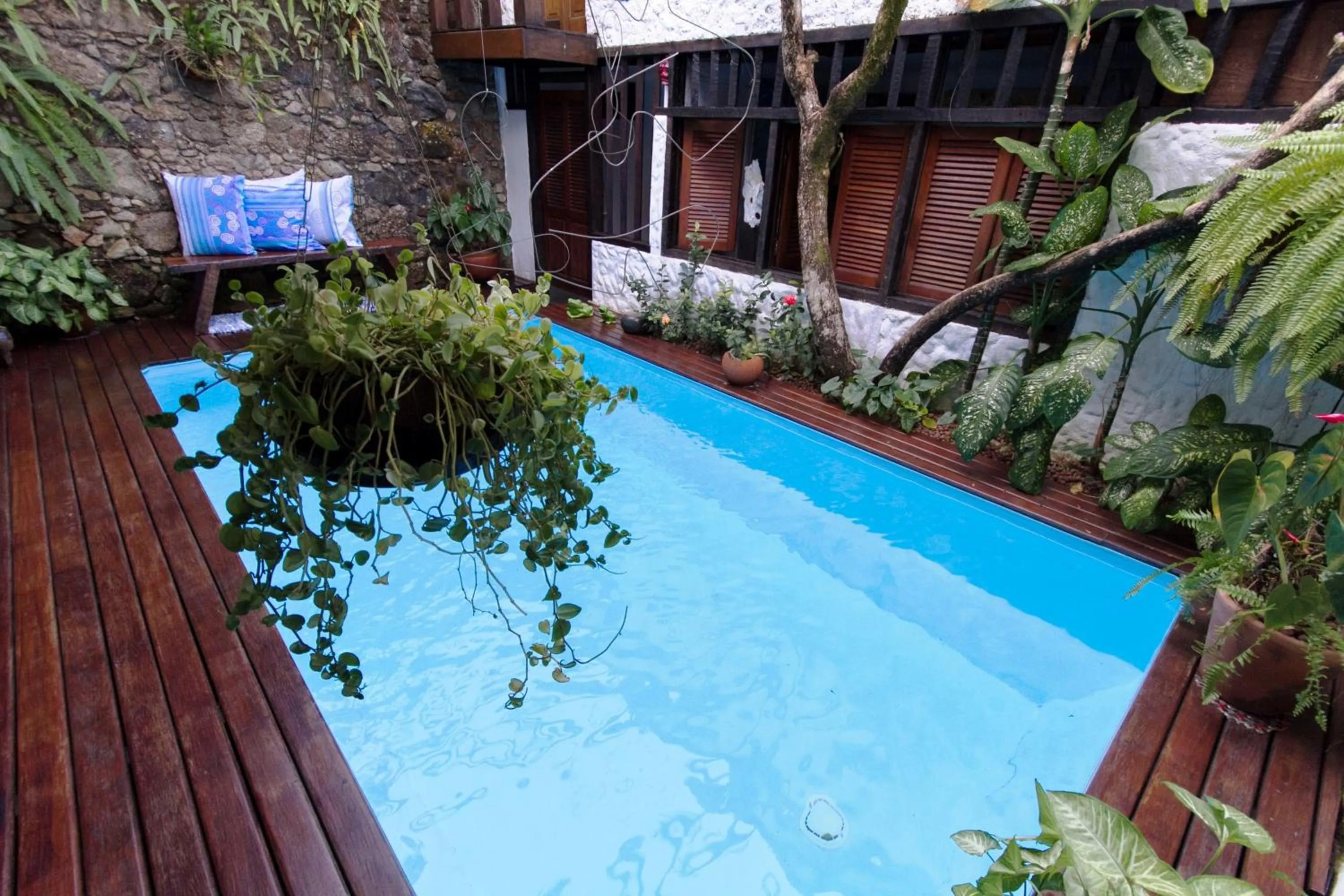 Swimming pool in Pousada Arte Urquijo