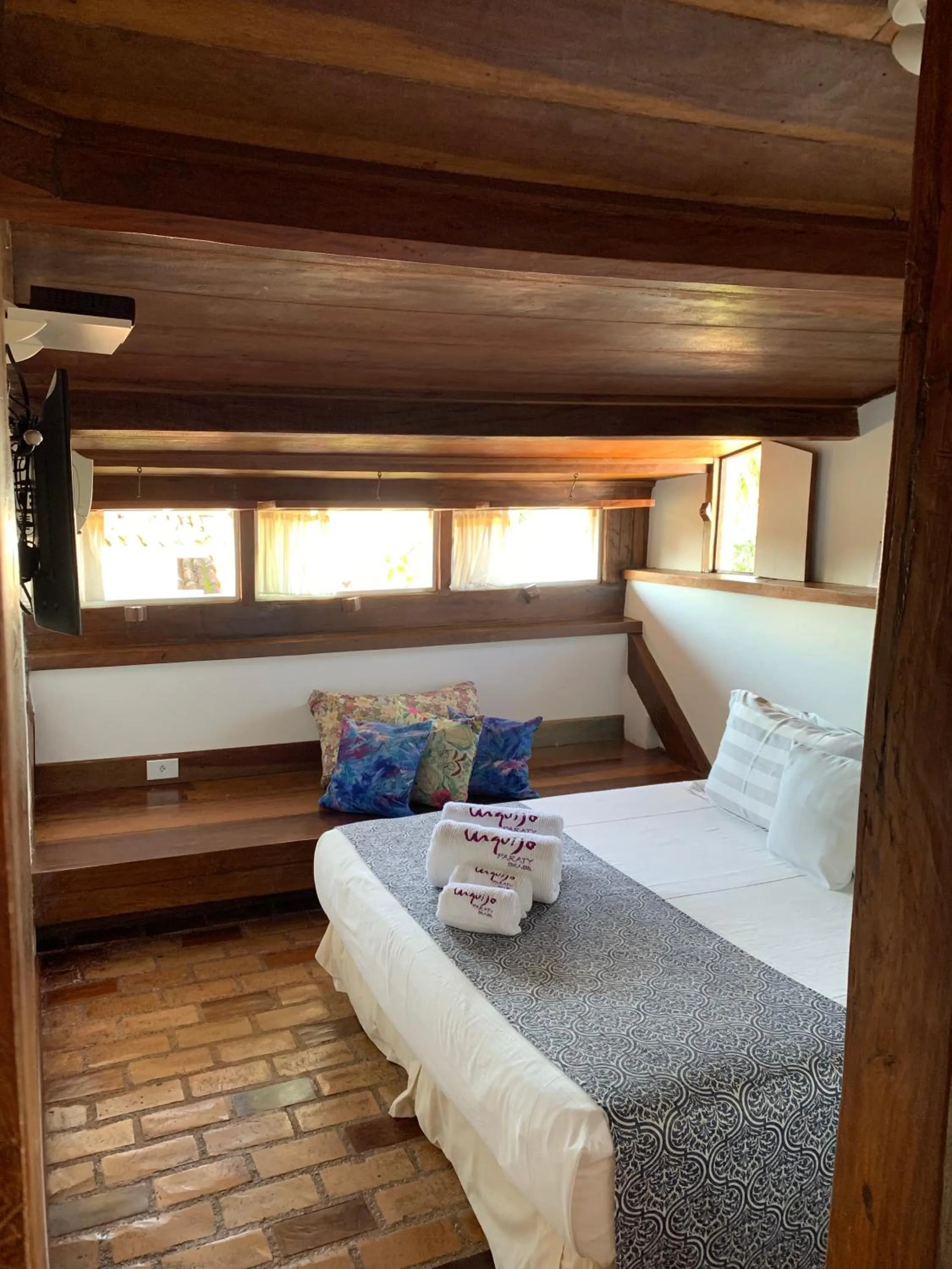 Bed in Pousada Arte Urquijo